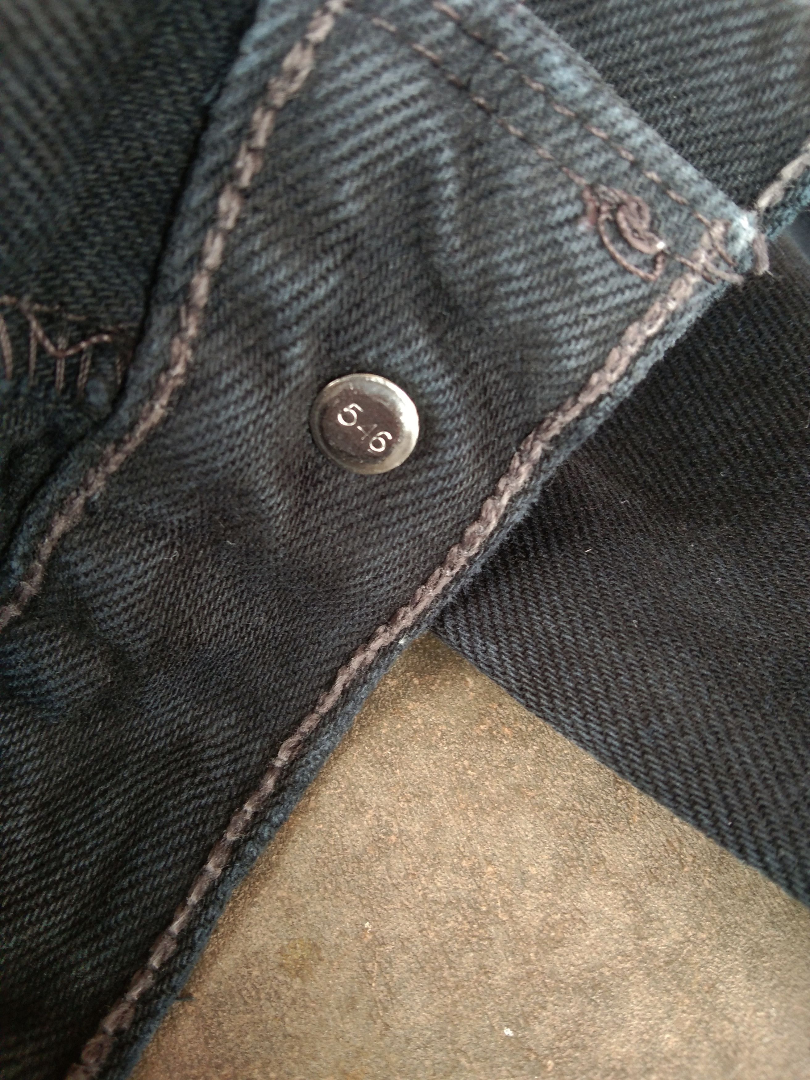 Levi's 90s Vintage Levi's 501 Black Made In USA Distressed Jeans Size US 33 - 11 Thumbnail