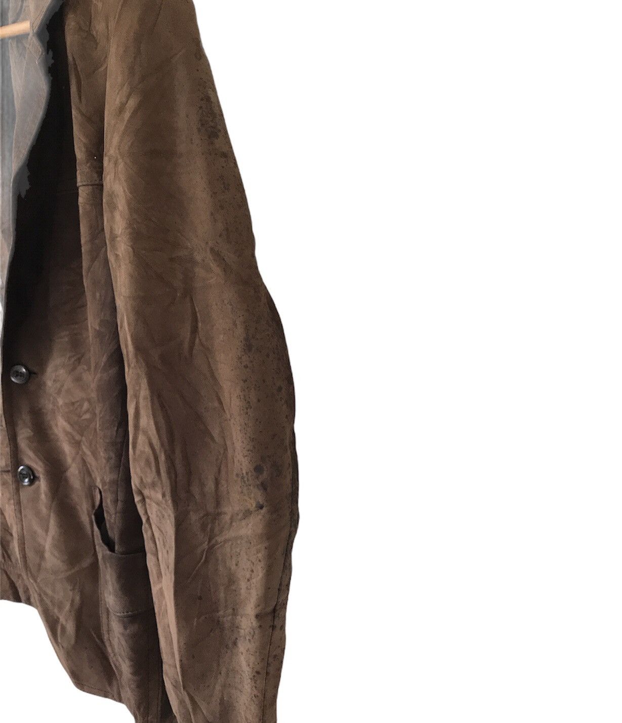 Japanese Brand Vintage Partina Leather Blazer Jacket Size US L / EU 52-54 / 3 - 2 Thumbnail