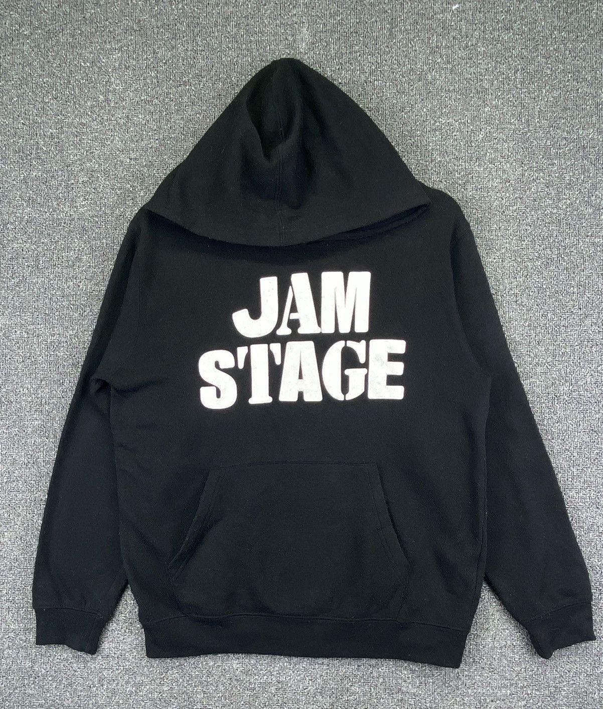 Band Tees Vintage The Jam Stage Black Hoodie Sweatshirts Size L / US 10 / IT 46 - 1 Thumbnail