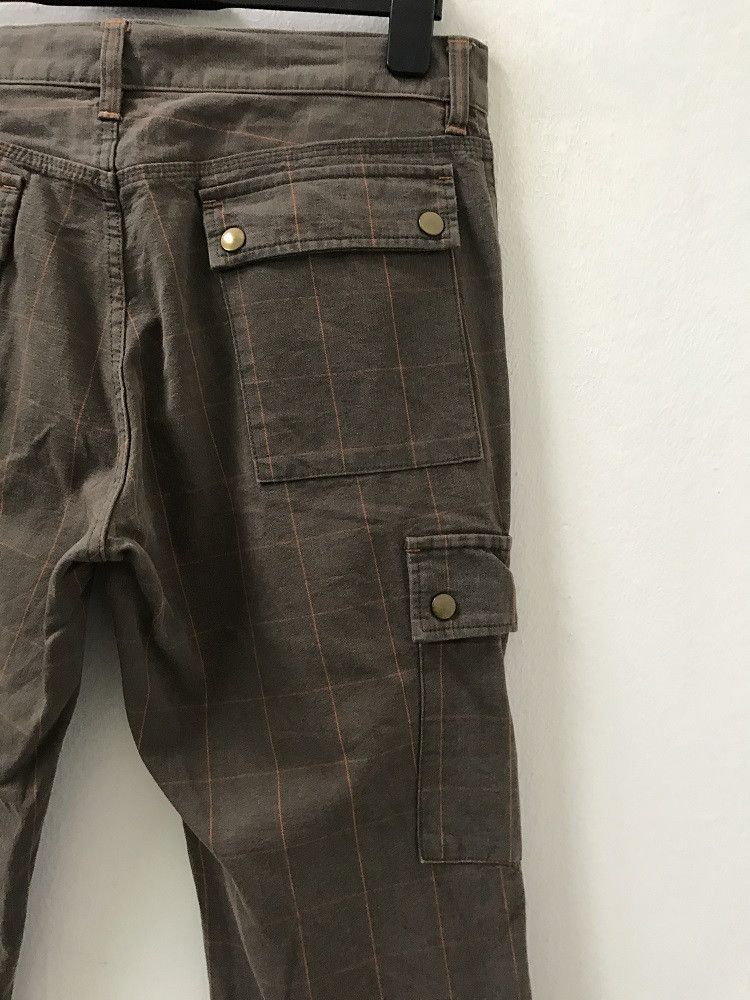Japanese Brand INED HOMME Japan Checks Cargo Trouser Pant Size US 31 - 9 Thumbnail