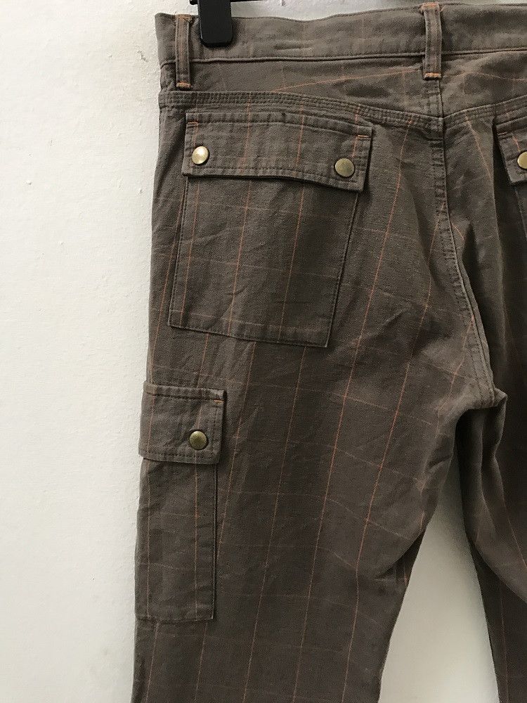 Japanese Brand INED HOMME Japan Checks Cargo Trouser Pant Size US 31 - 8 Thumbnail