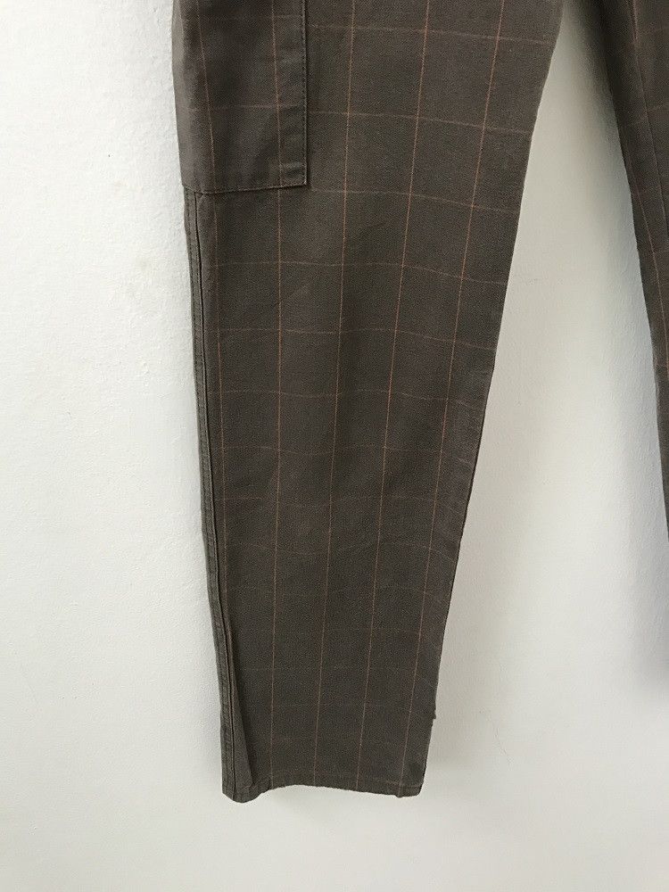 Japanese Brand INED HOMME Japan Checks Cargo Trouser Pant Size US 31 - 5 Thumbnail