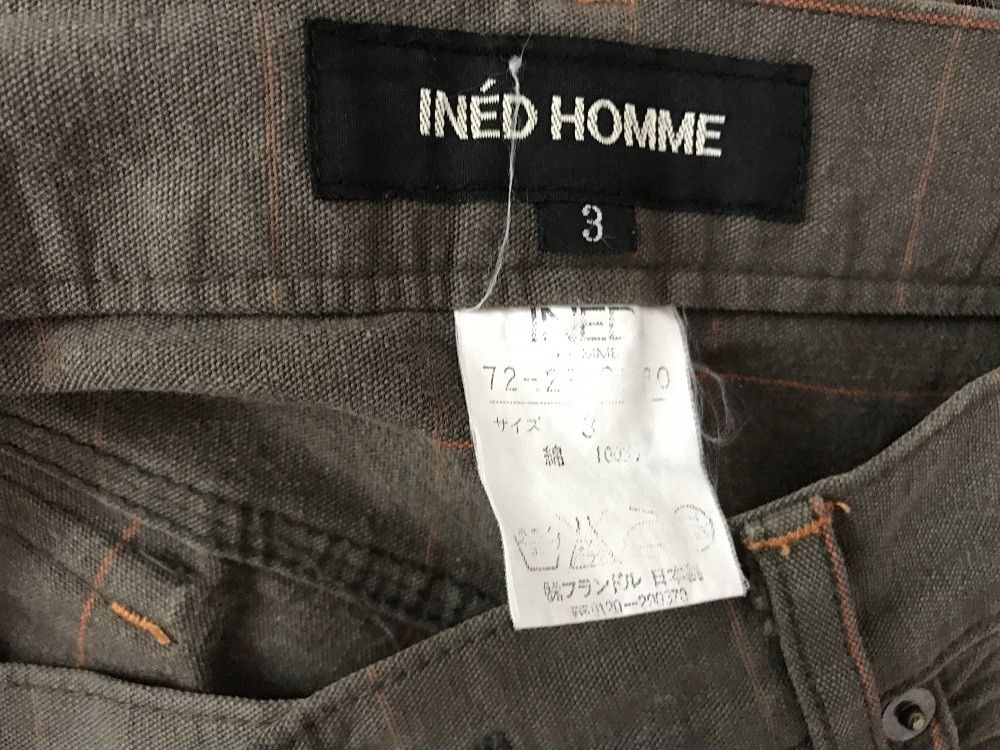 Japanese Brand INED HOMME Japan Checks Cargo Trouser Pant Size US 31 - 15 Thumbnail