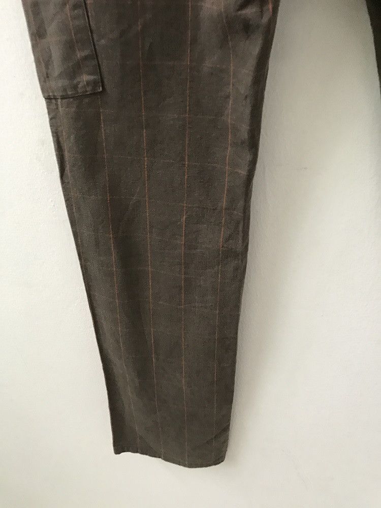 Japanese Brand INED HOMME Japan Checks Cargo Trouser Pant Size US 31 - 10 Thumbnail