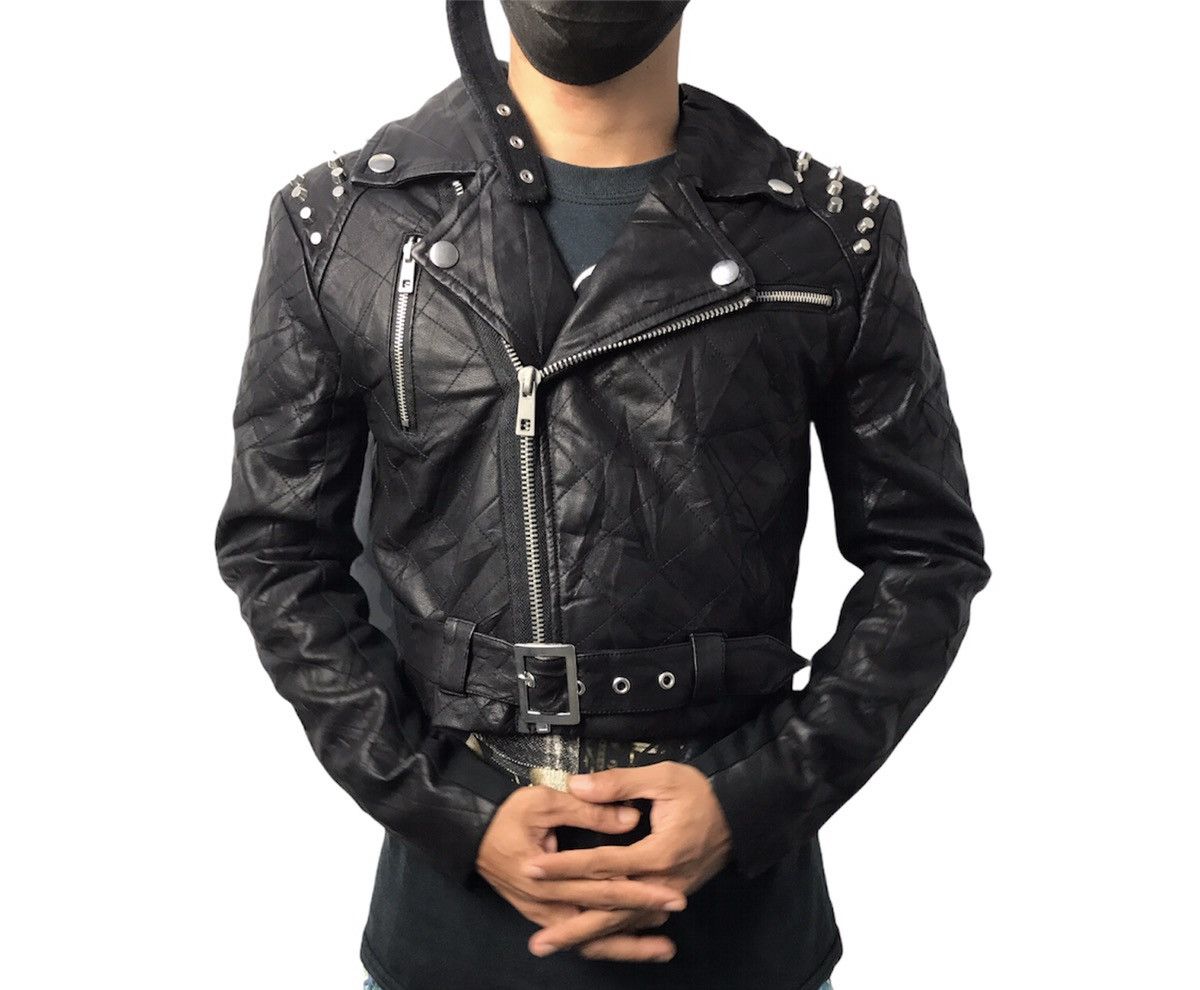 Japanese Brand × Seditionaries Punk Rock Zipper Jacket PU Leather Jacket Size US S / EU 44-46 / 1 - 1 Thumbnail