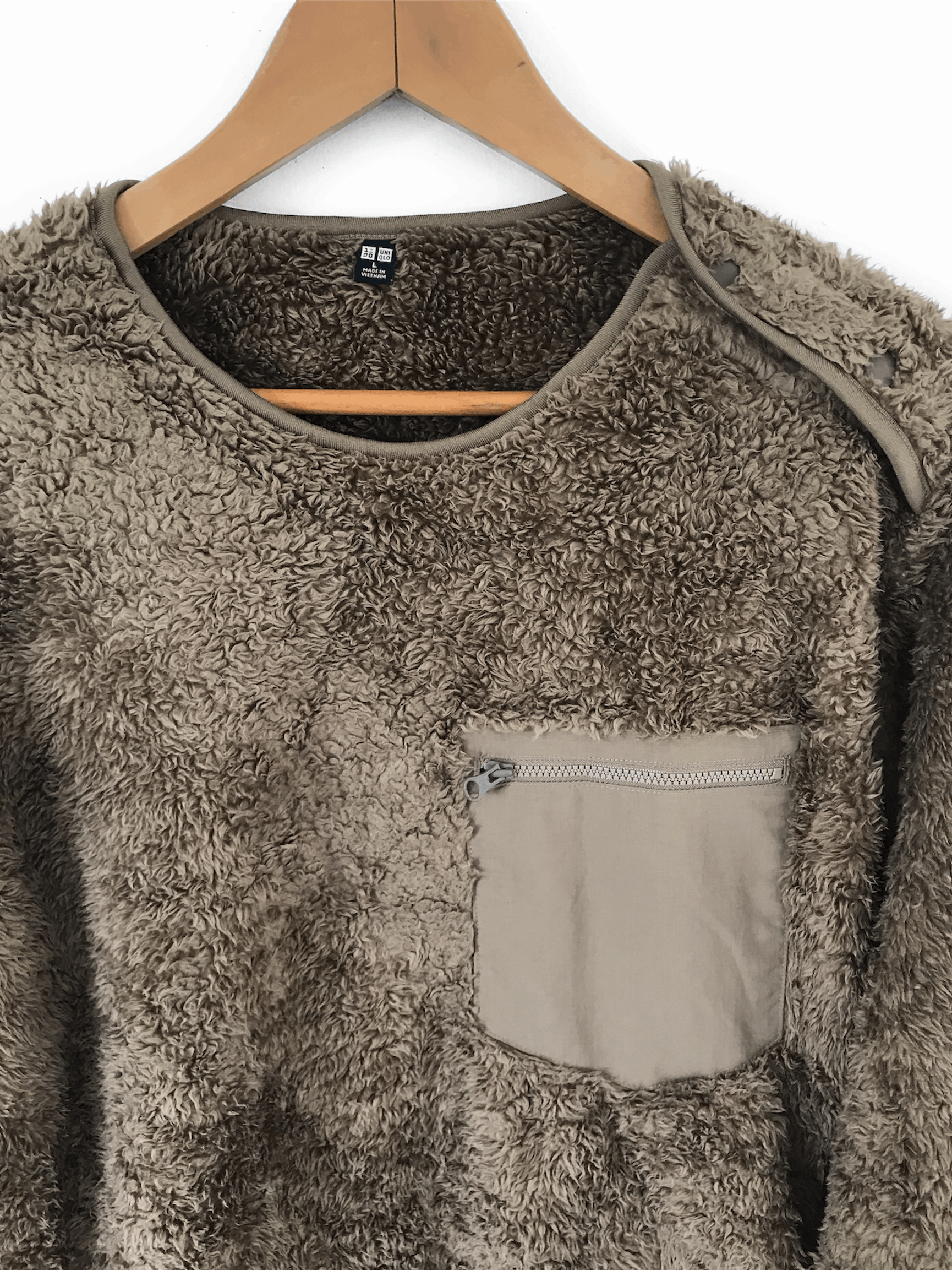 Japanese Brand × Uniqlo Uniqlo Fleece Sweater Size US L / EU 52-54 / 3 - 4 Thumbnail