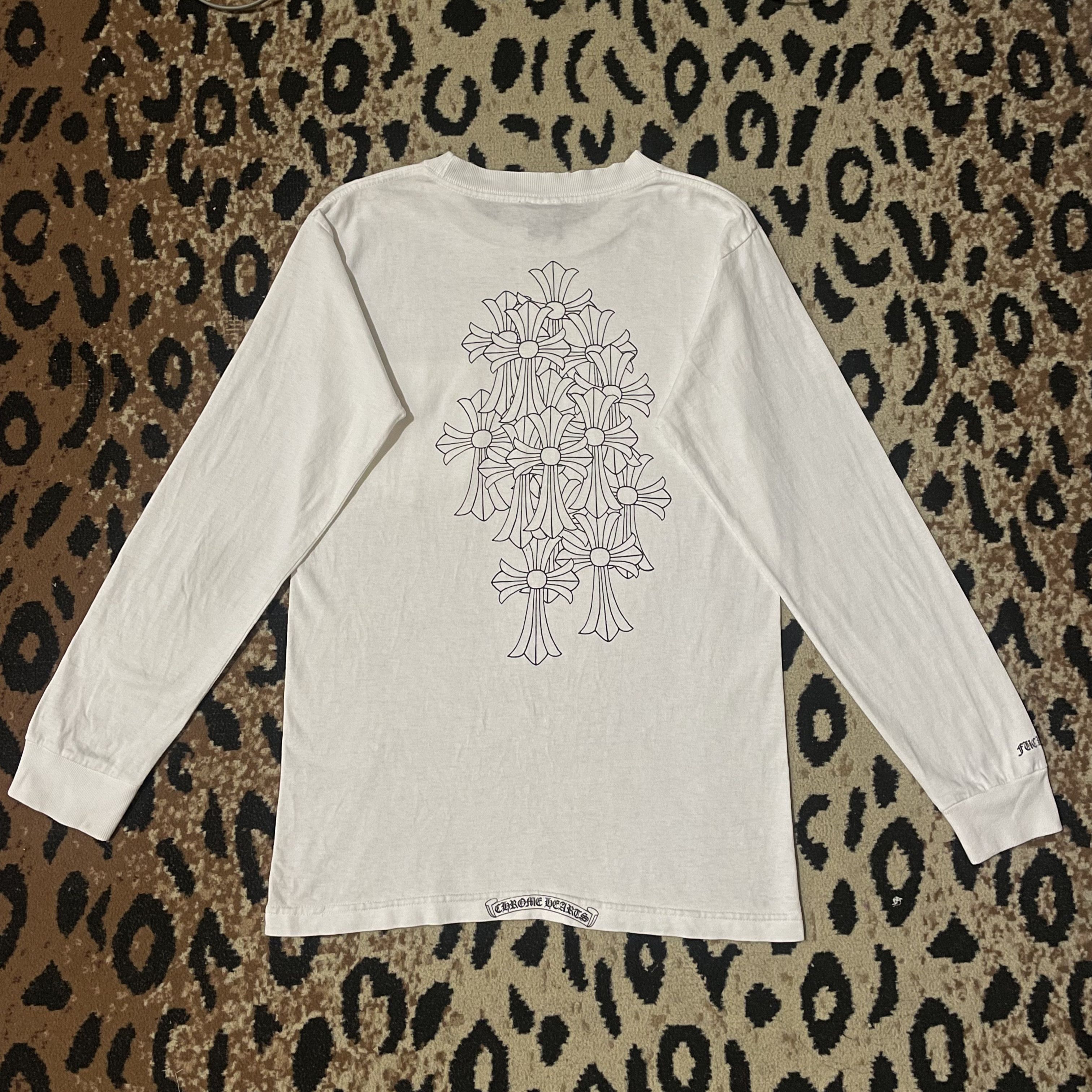 Chrome Hearts Chrome Hearts Cross Longsleeve Size US S / EU 44-46 / 1 - 1 Thumbnail