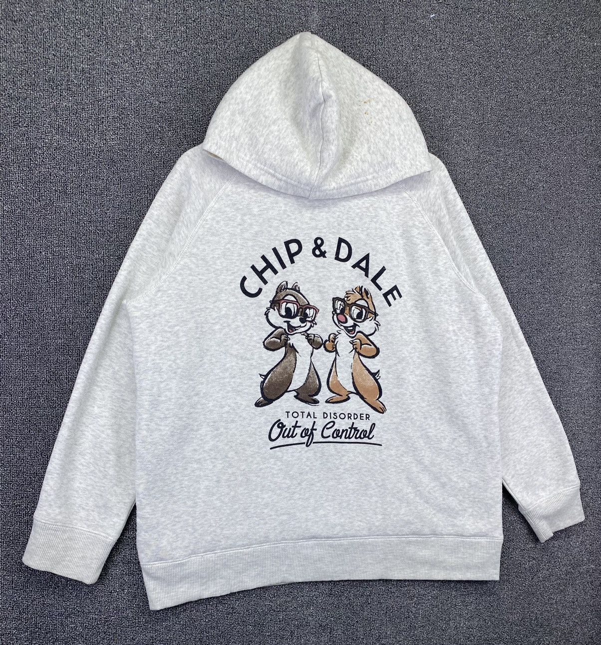 Disney Vintage Chip & Dale Hoodie Sweatshirts Size 3XL / US 20-22 - 2 Thumbnail