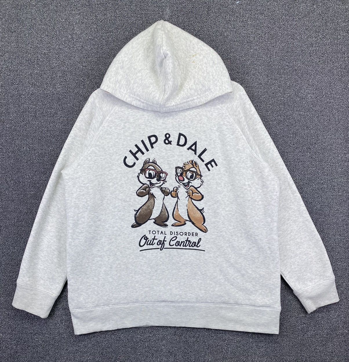 Disney Vintage Chip & Dale Hoodie Sweatshirts Size 3XL / US 20-22 - 1 Thumbnail