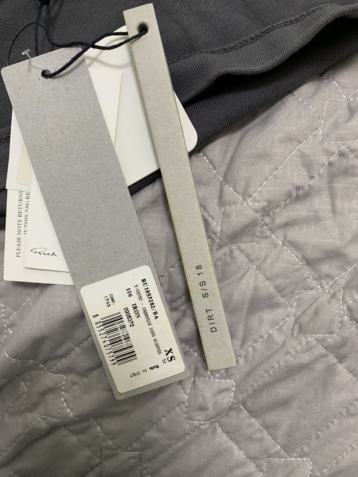 Rick Owens × Rick Owens Drkshdw Rick Owens Oversize shirt XS BNWT Size US XS / EU 42 / 0 - 10 Thumbnail