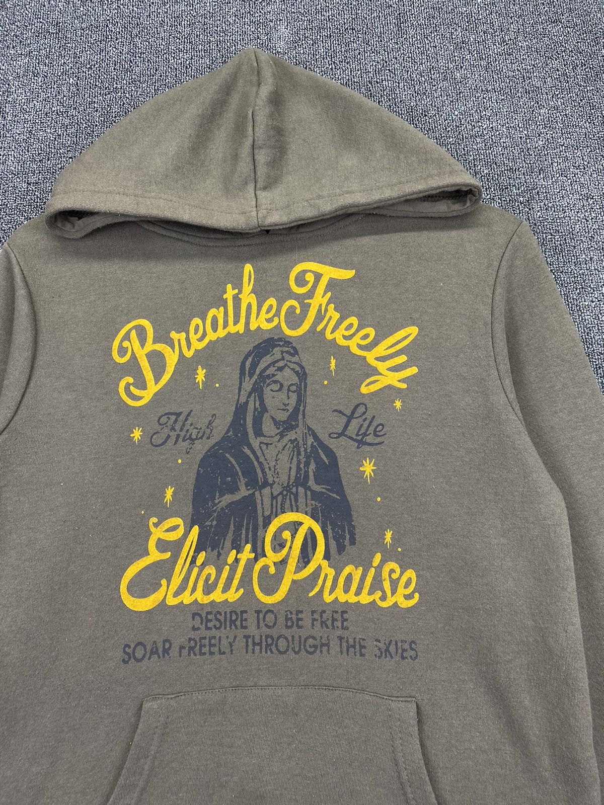 Band Tees Vintage Breathe Freely Elicit Praise Hoodie Sweatshirt Size L / US 10 / IT 46 - 3 Thumbnail