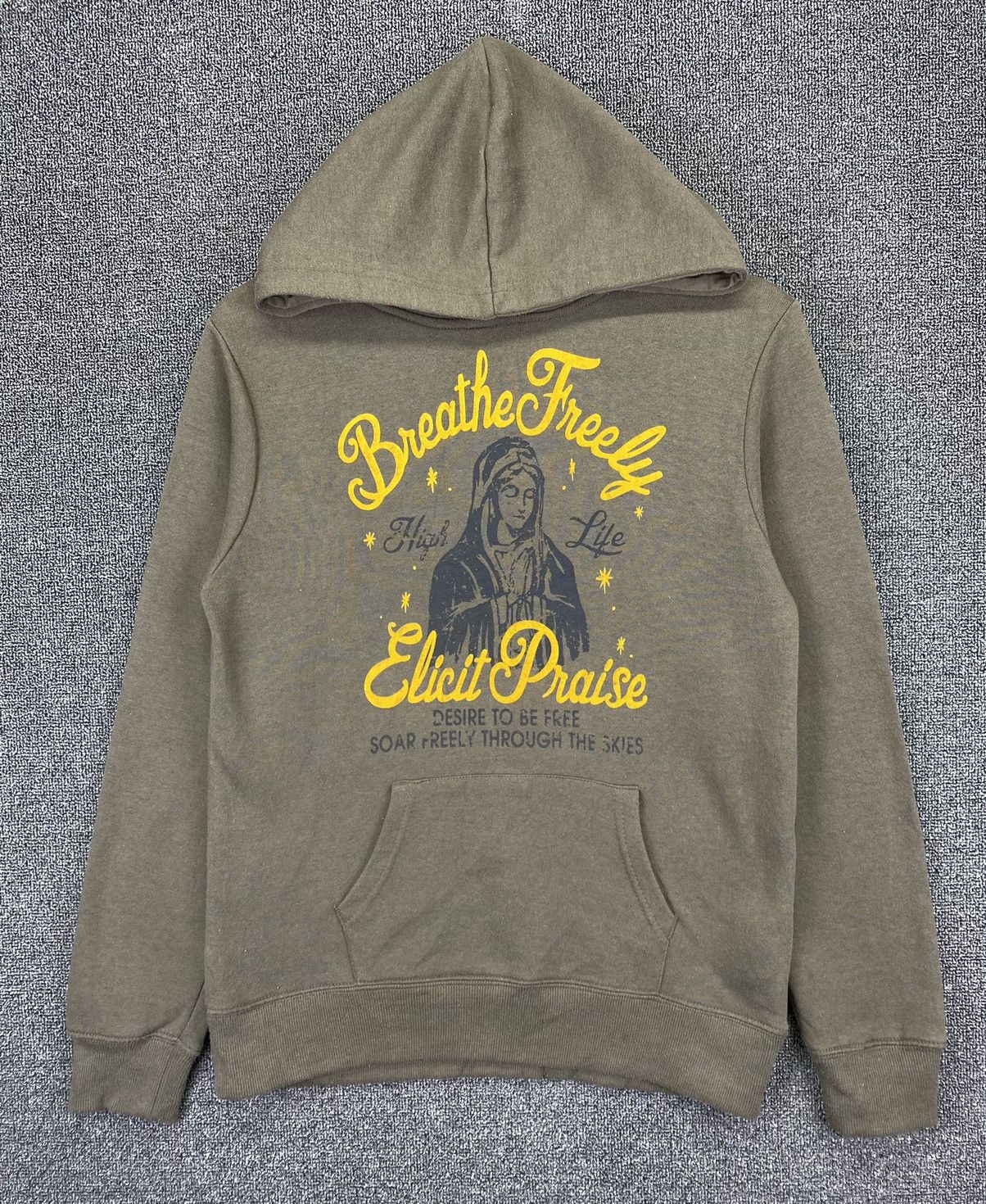Band Tees Vintage Breathe Freely Elicit Praise Hoodie Sweatshirt Size L / US 10 / IT 46 - 1 Thumbnail