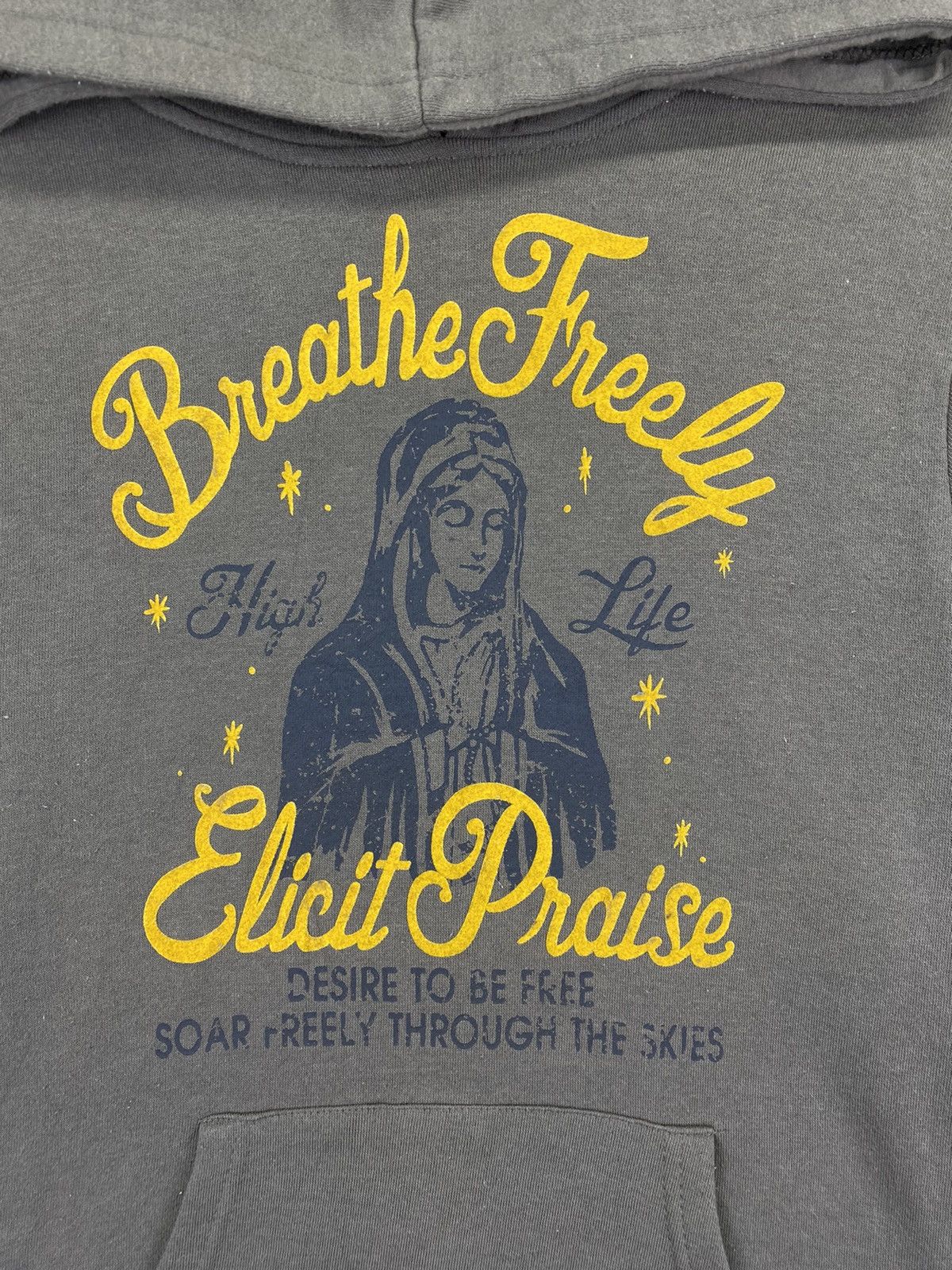 Band Tees Vintage Breathe Freely Elicit Praise Hoodie Sweatshirt Size L / US 10 / IT 46 - 4 Thumbnail