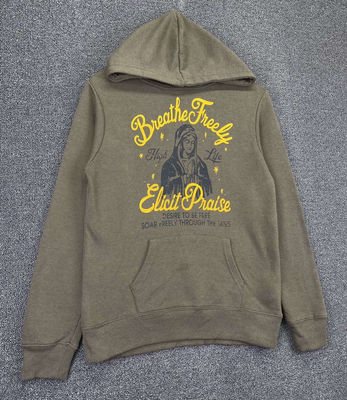 Band Tees Vintage Breathe Freely Elicit Praise Hoodie Sweatshirt Size L / US 10 / IT 46 - 2 Thumbnail