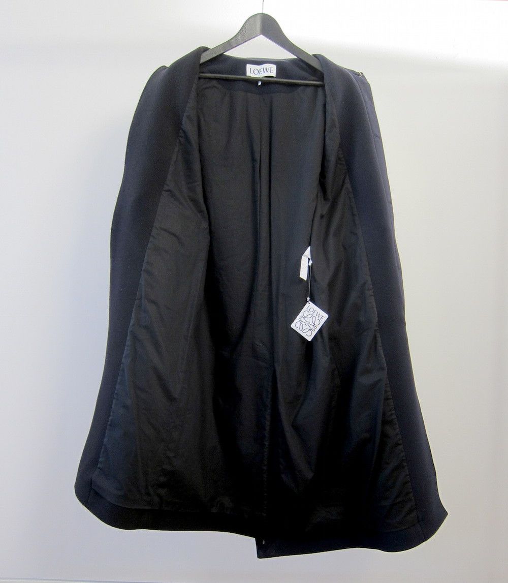 Loewe *NEW* BICOLOR ASYMMETRIC WOOL/CASHMERE COAT Size US M / EU 48-50 / 2 - 7 Thumbnail