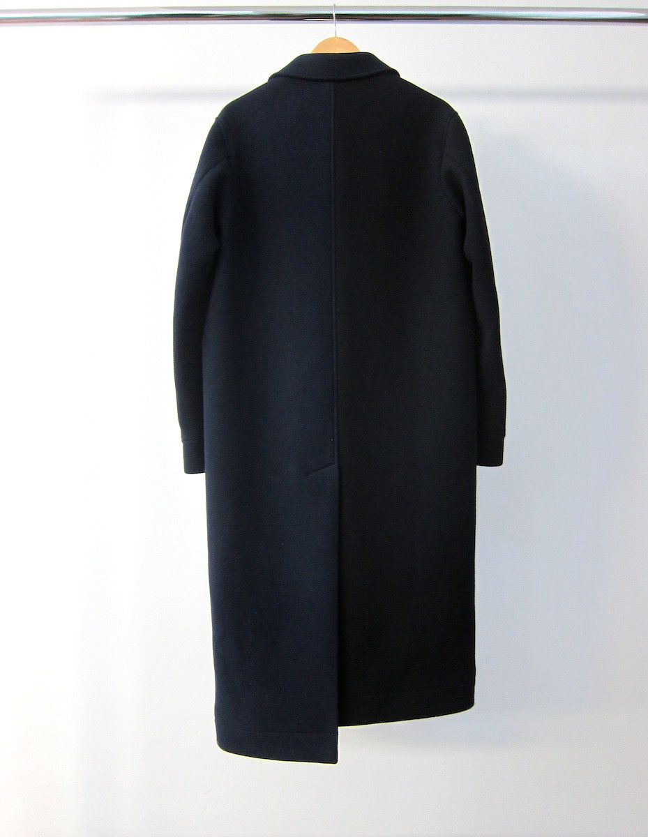 Loewe *NEW* BICOLOR ASYMMETRIC WOOL/CASHMERE COAT Size US M / EU 48-50 / 2 - 5 Thumbnail