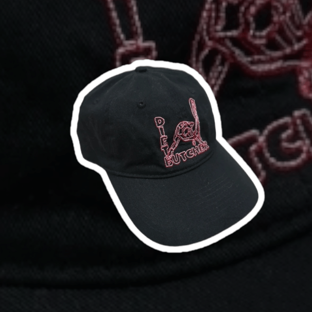 Diet Butcher Slim Skin × Marlboro × Vintage MARLBORO X DIET BUTCHER SLIM SKIN STRAPBACK CAP Size ONE SIZE - 2 Thumbnail