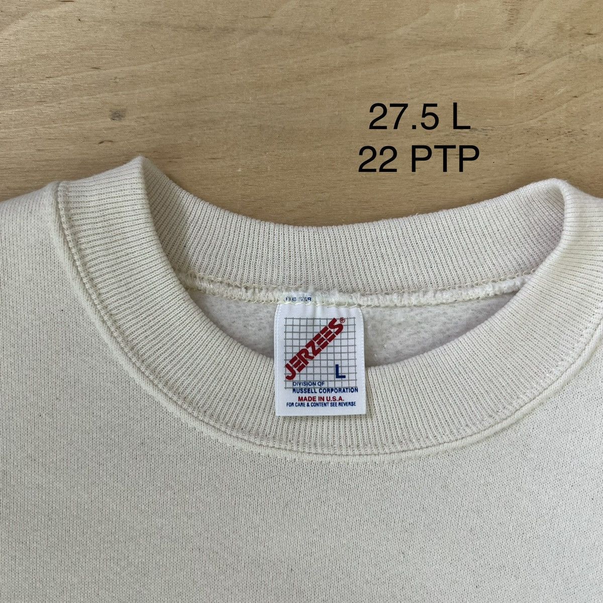 Vintage Vintage Cartoon Face Sweatshirt Beige 90s Embroidered Fleece Size US L / EU 52-54 / 3 - 3 Thumbnail