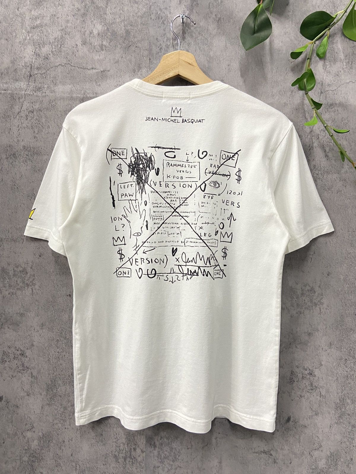 Jean-Michel Basquiat × Vintage Vintage Jean Michel Basquiat Rammellzee K-Rob Street Art Tee Size US S / EU 44-46 / 1 - 2 Thumbnail