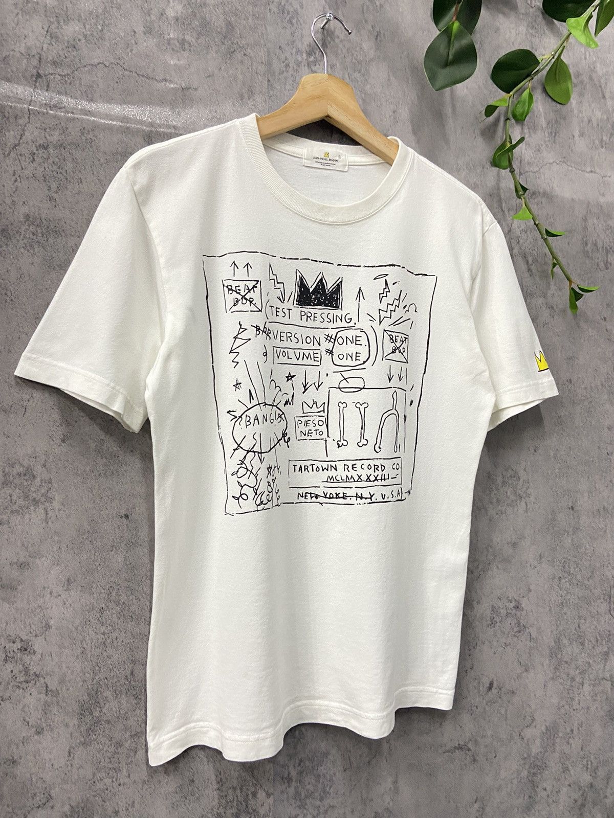 Jean-Michel Basquiat × Vintage Vintage Jean Michel Basquiat Rammellzee K-Rob Street Art Tee Size US S / EU 44-46 / 1 - 5 Thumbnail
