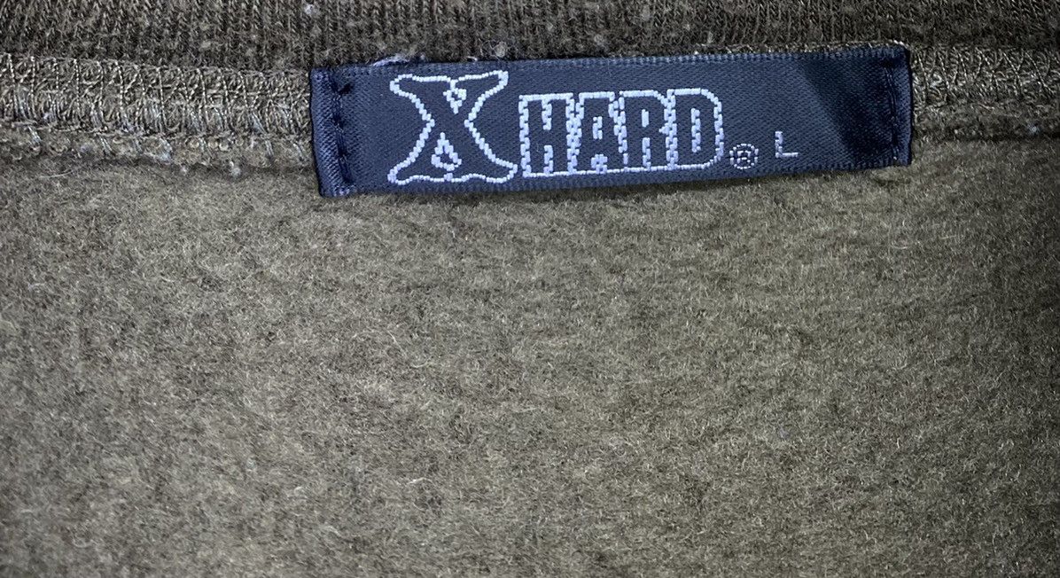 Vintage Vintage US Airforce Skull X-Hard Combat Team Sweatshirt Size US L / EU 52-54 / 3 - 4 Thumbnail