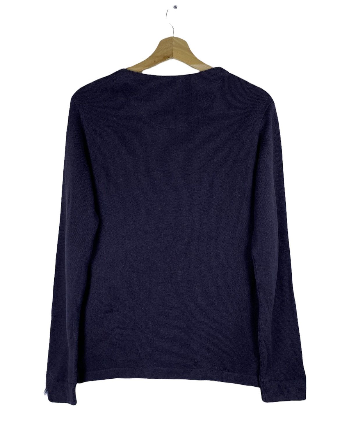 Takeo Kikuchi GONE 🔥 Vintage Takeo Kikuchi Blue Knit Sweaters Size US S / EU 44-46 / 1 - 3 Thumbnail