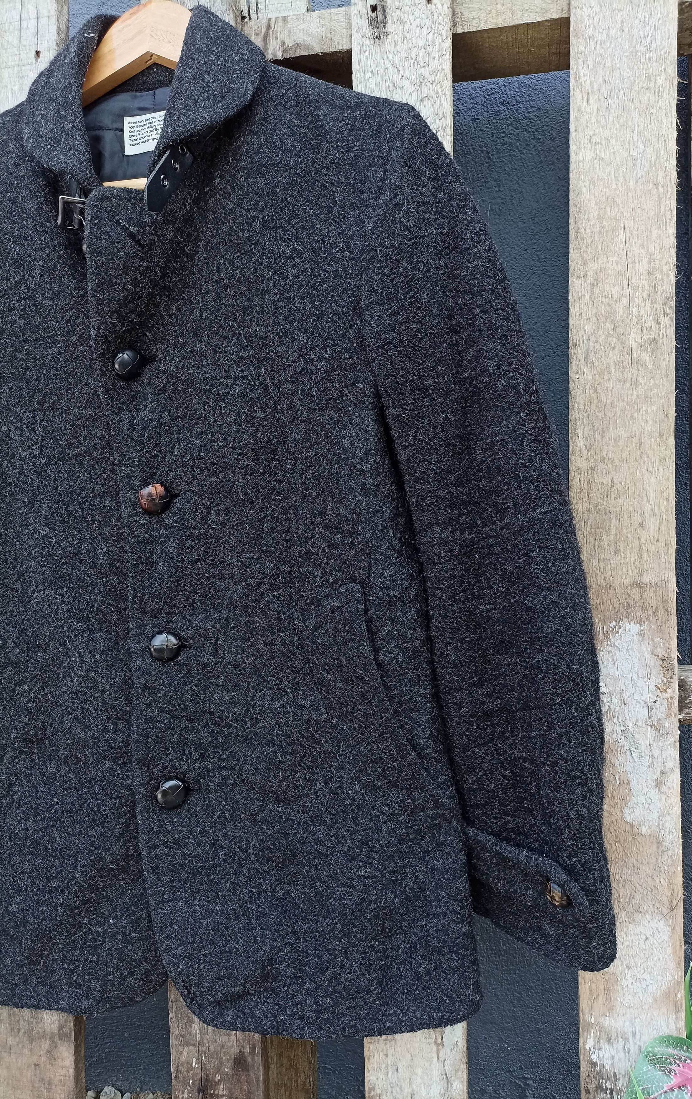 Designer × Japanese Brand × NANO universe Nano Universe Wool Hair Jacket Size US S / EU 44-46 / 1 - 3 Thumbnail