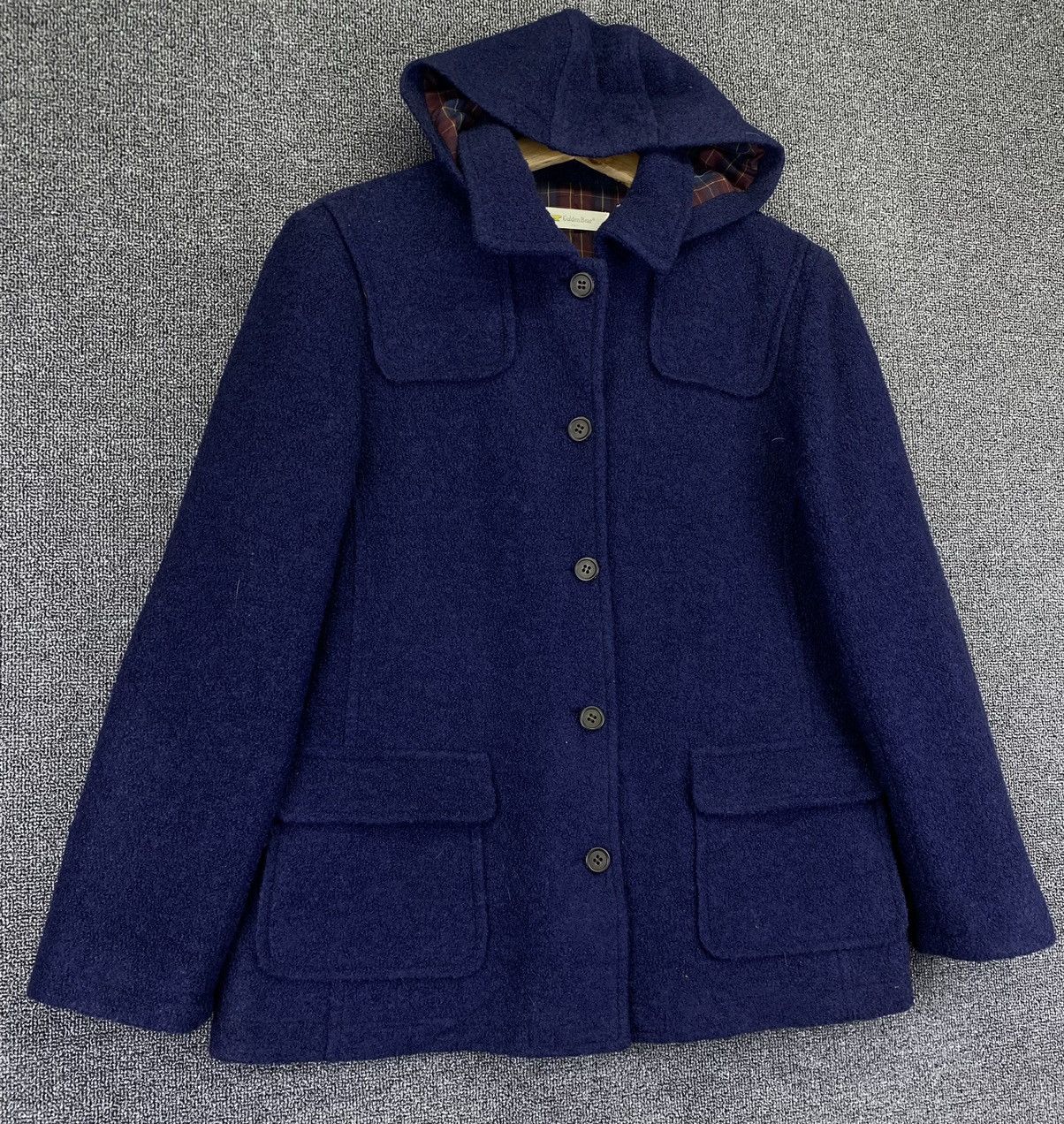 Golden Bear Vintage Golden Bear Wool Coats Jacket Size L / US 10 / IT 46 - 2 Thumbnail