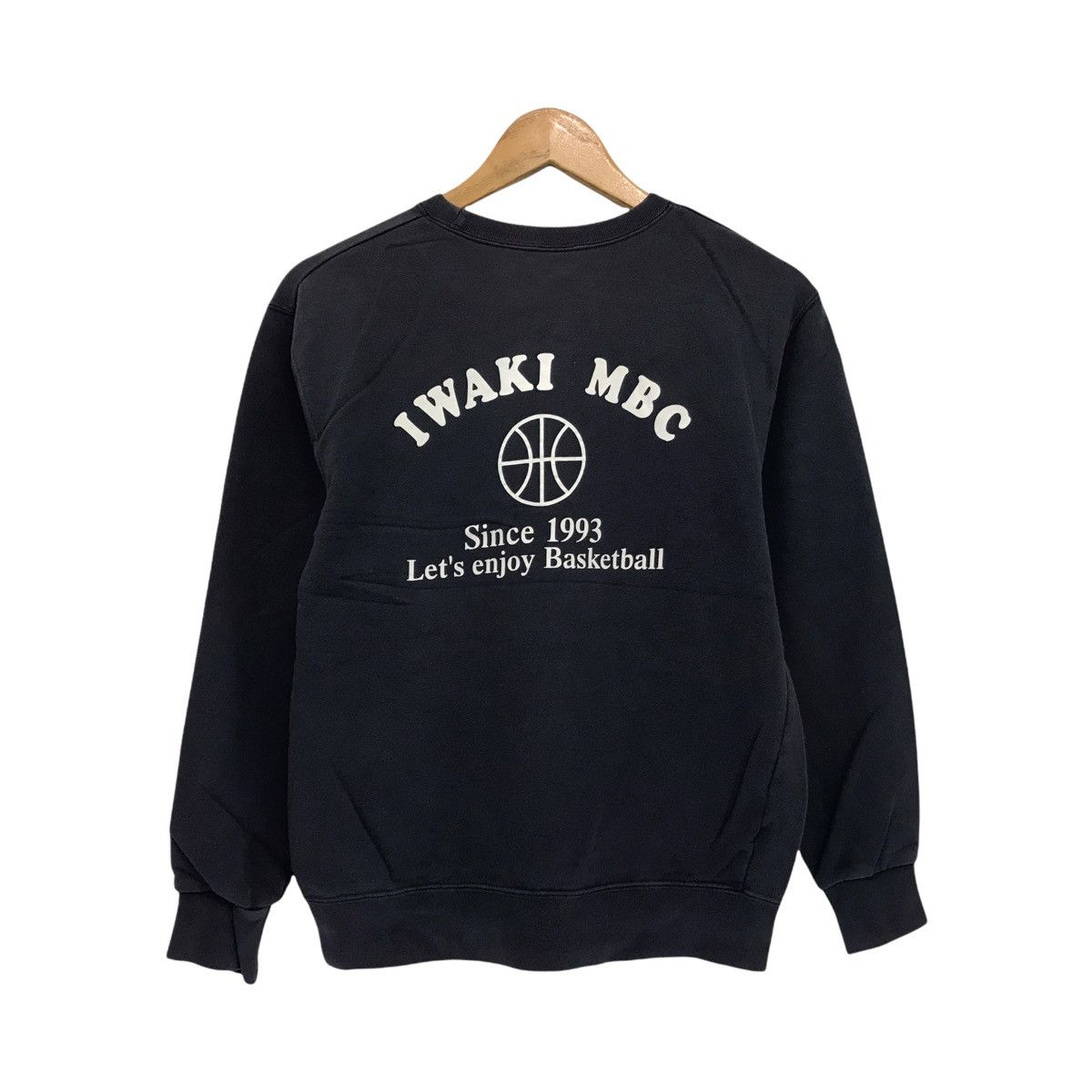 Japanese Brand × Vintage Iwaki MBC Sweatshirt Jumper Pullover Basketball Since 1993 Size US S / EU 44-46 / 1 - 1 Thumbnail
