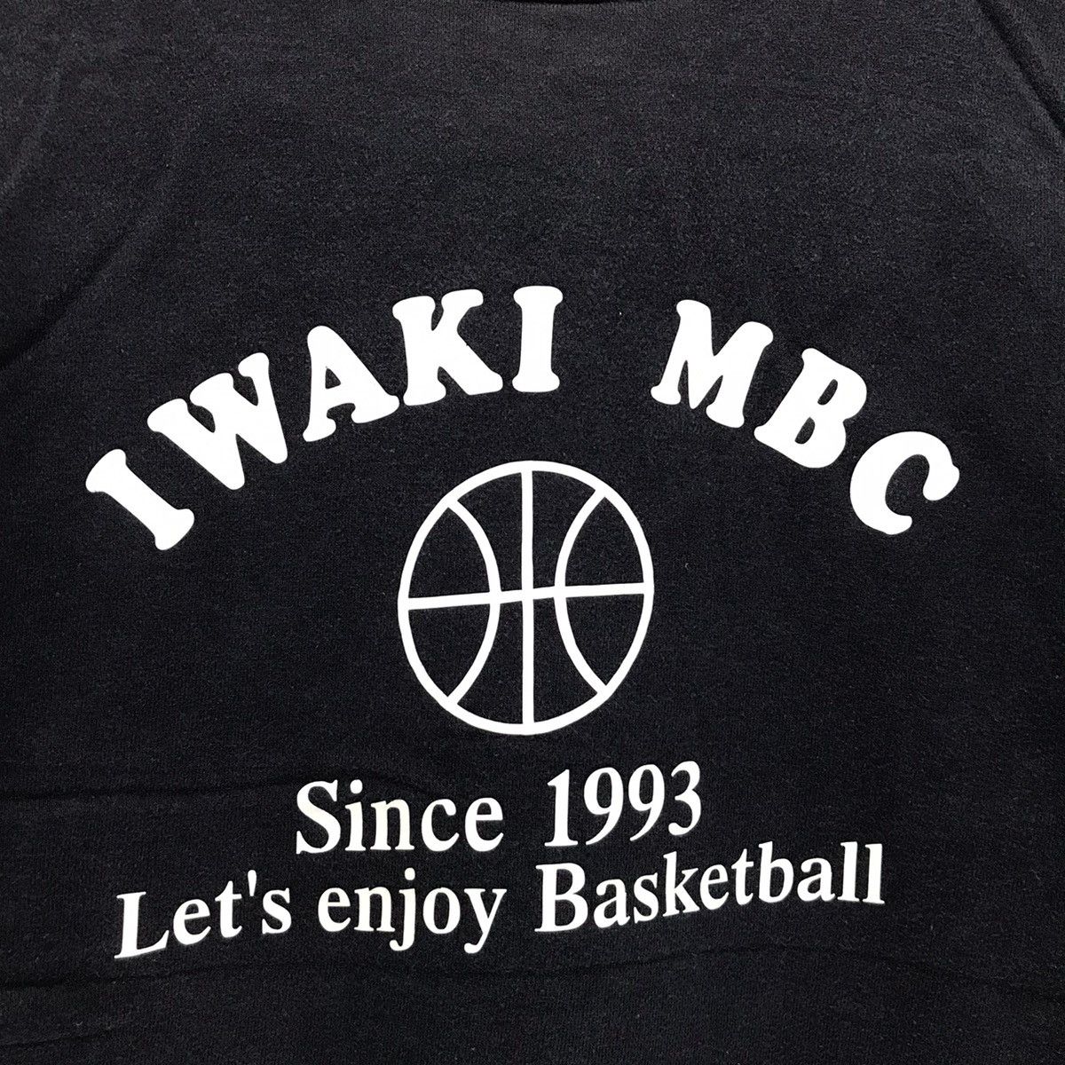 Japanese Brand × Vintage Iwaki MBC Sweatshirt Jumper Pullover Basketball Since 1993 Size US S / EU 44-46 / 1 - 2 Thumbnail