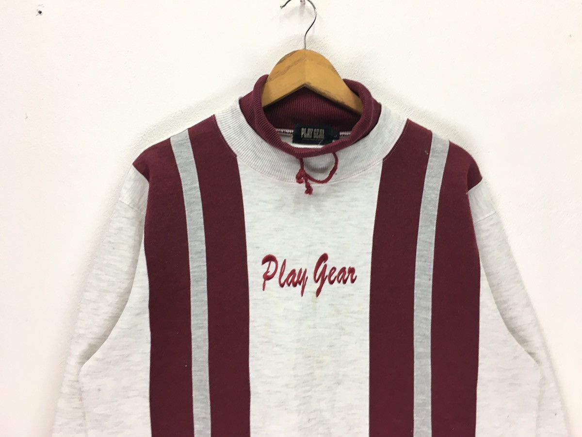 Gear for Sports × Vintage Vintage Play Gear Big Logo Stripe Sweatshirt Size US M / EU 48-50 / 2 - 2 Thumbnail