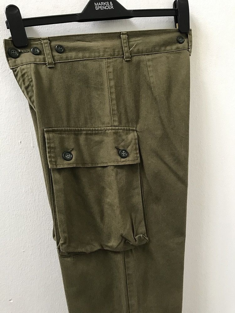 Vintage Japan Brand HBT Military Cargo Trouser Pant Size US 28 / EU 44 - 12 Thumbnail