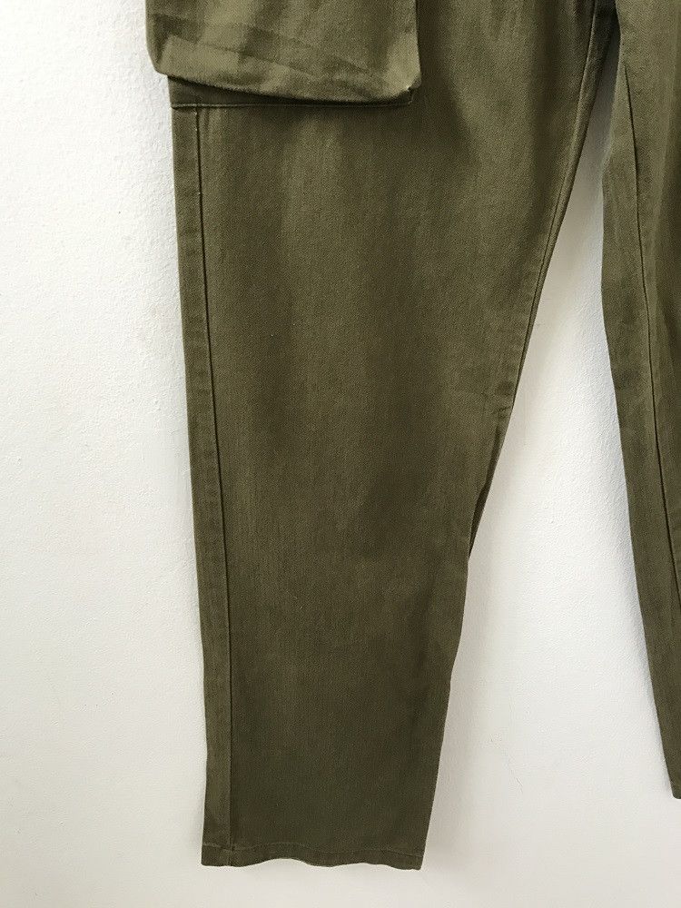 Vintage Japan Brand HBT Military Cargo Trouser Pant Size US 28 / EU 44 - 5 Thumbnail