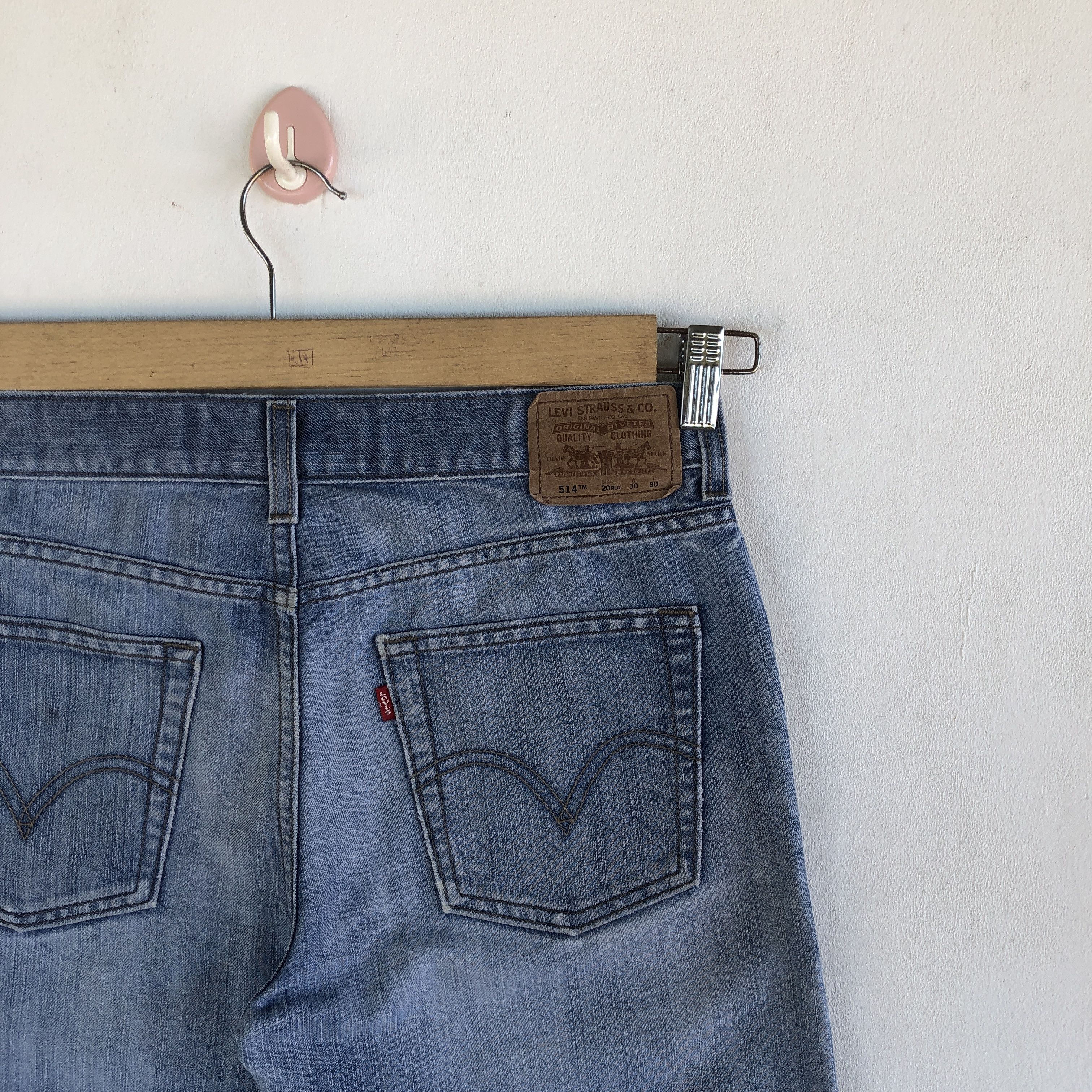 Levi's Vintage Levis Jeans Levis 514 Denim Light Wash Levi's Pants Size US 30 / EU 46 - 7 Thumbnail