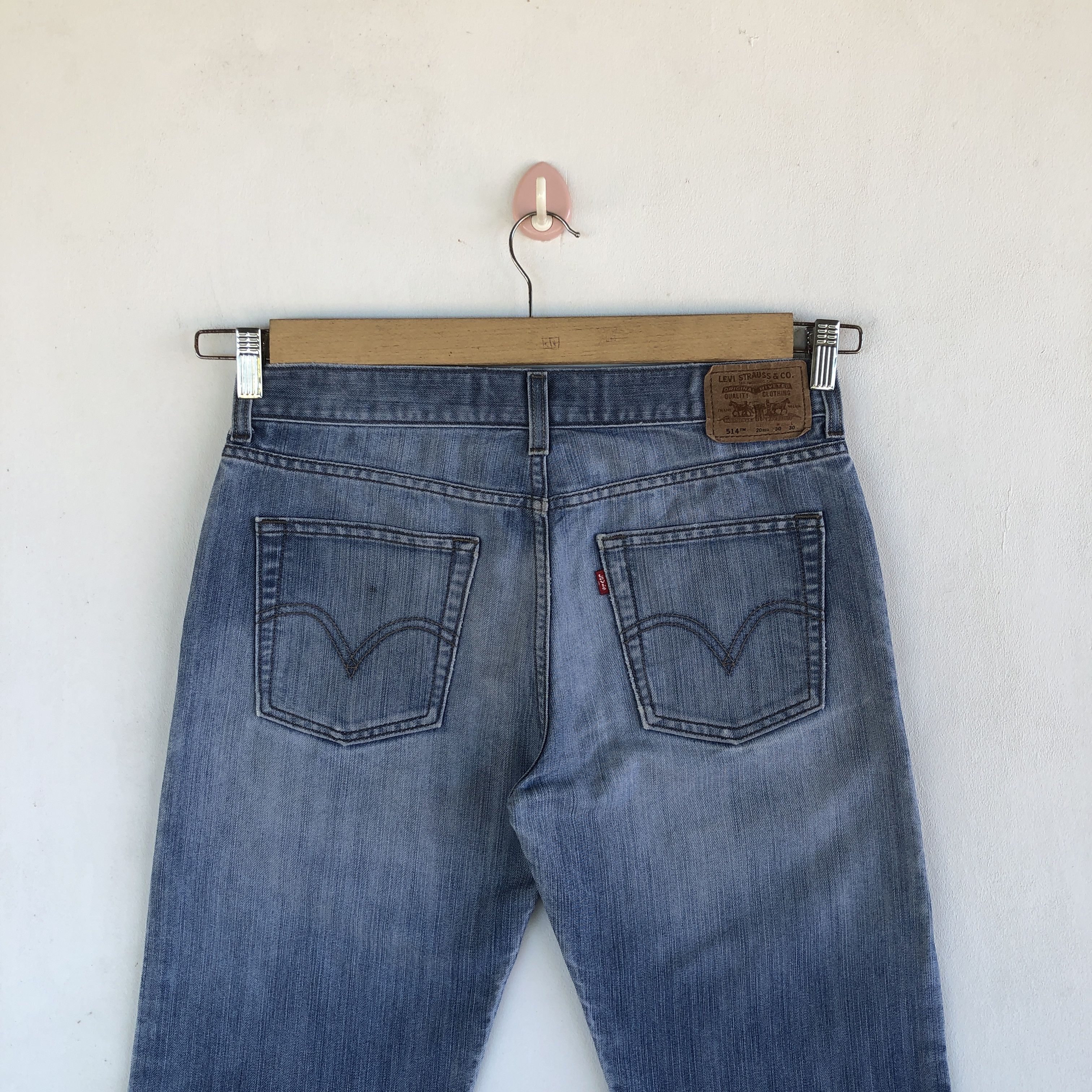 Levi's Vintage Levis Jeans Levis 514 Denim Light Wash Levi's Pants Size US 30 / EU 46 - 4 Thumbnail