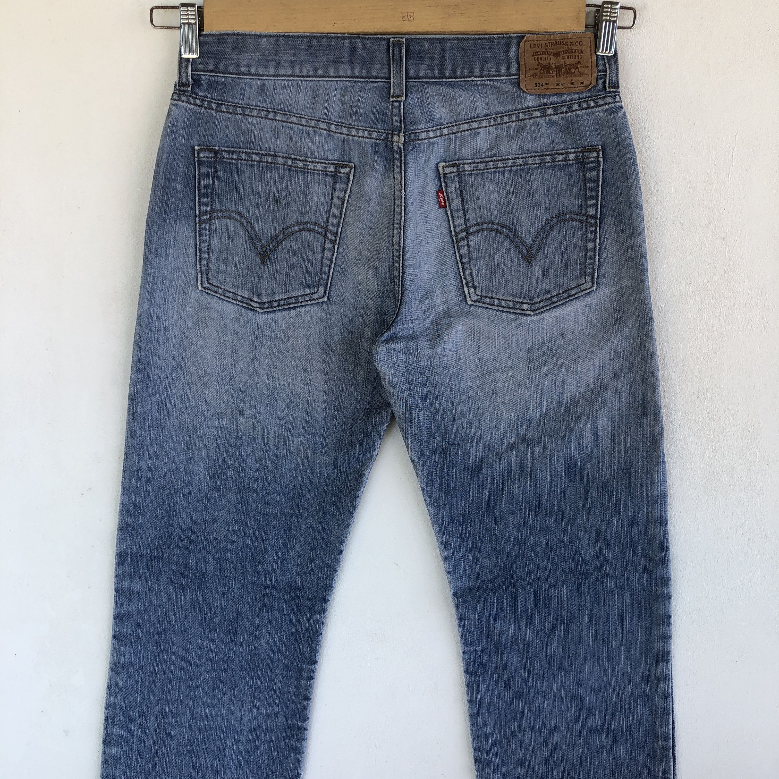 Levi's Vintage Levis Jeans Levis 514 Denim Light Wash Levi's Pants Size US 30 / EU 46 - 6 Thumbnail