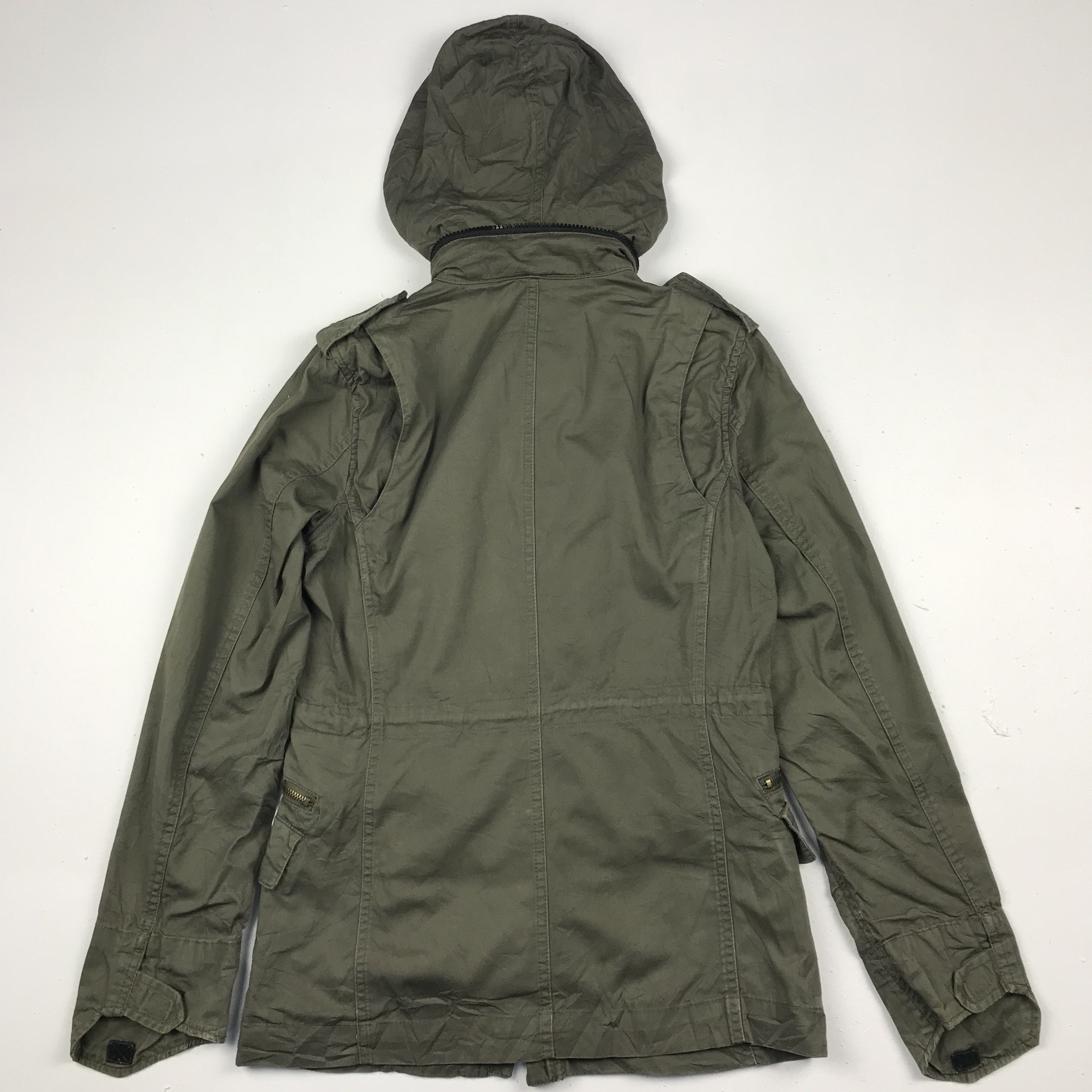 Japanese Brand × Von Dutch Vintage Von Dutch Military Hoodie Jacket Size US S / EU 44-46 / 1 - 10 Thumbnail