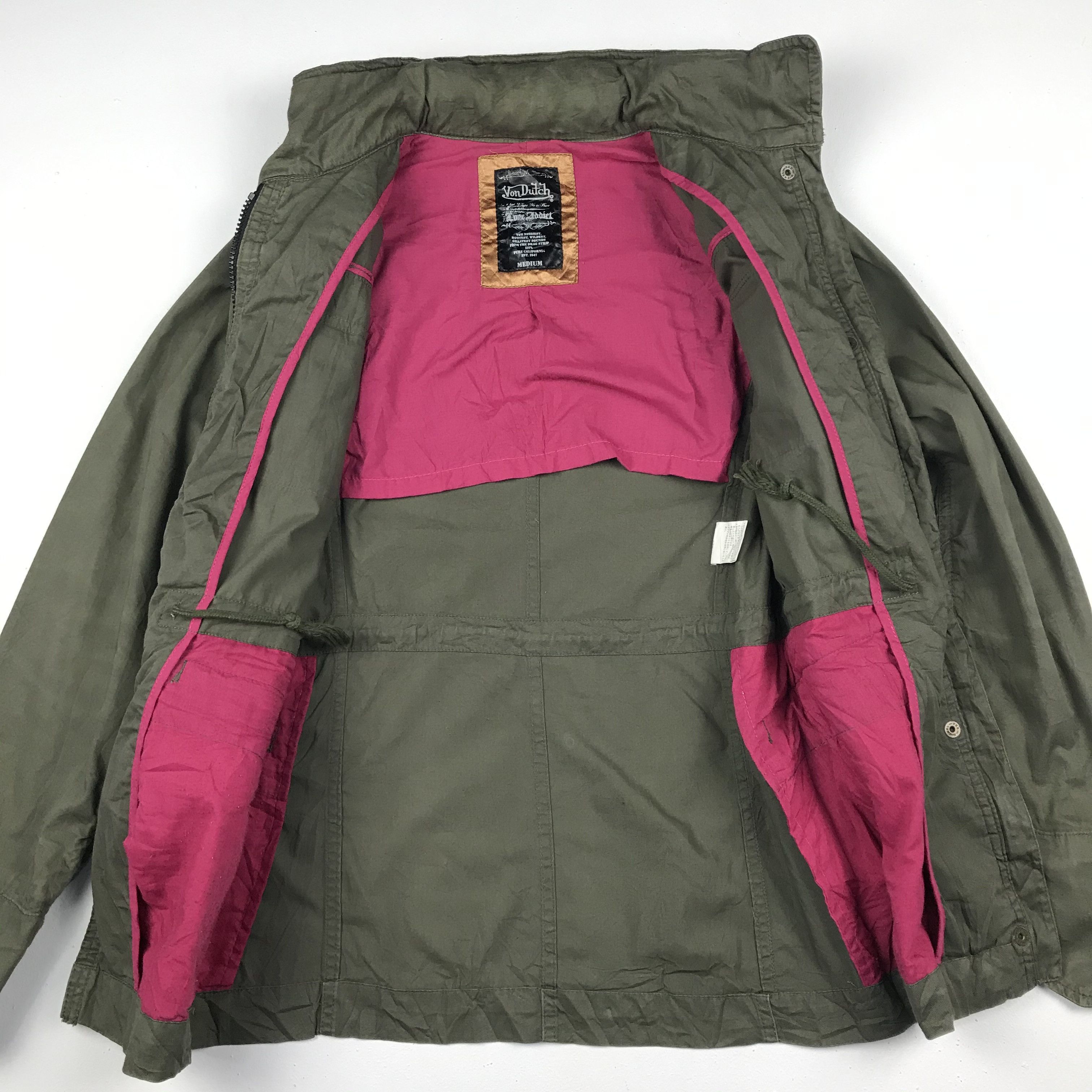 Japanese Brand × Von Dutch Vintage Von Dutch Military Hoodie Jacket Size US S / EU 44-46 / 1 - 6 Thumbnail