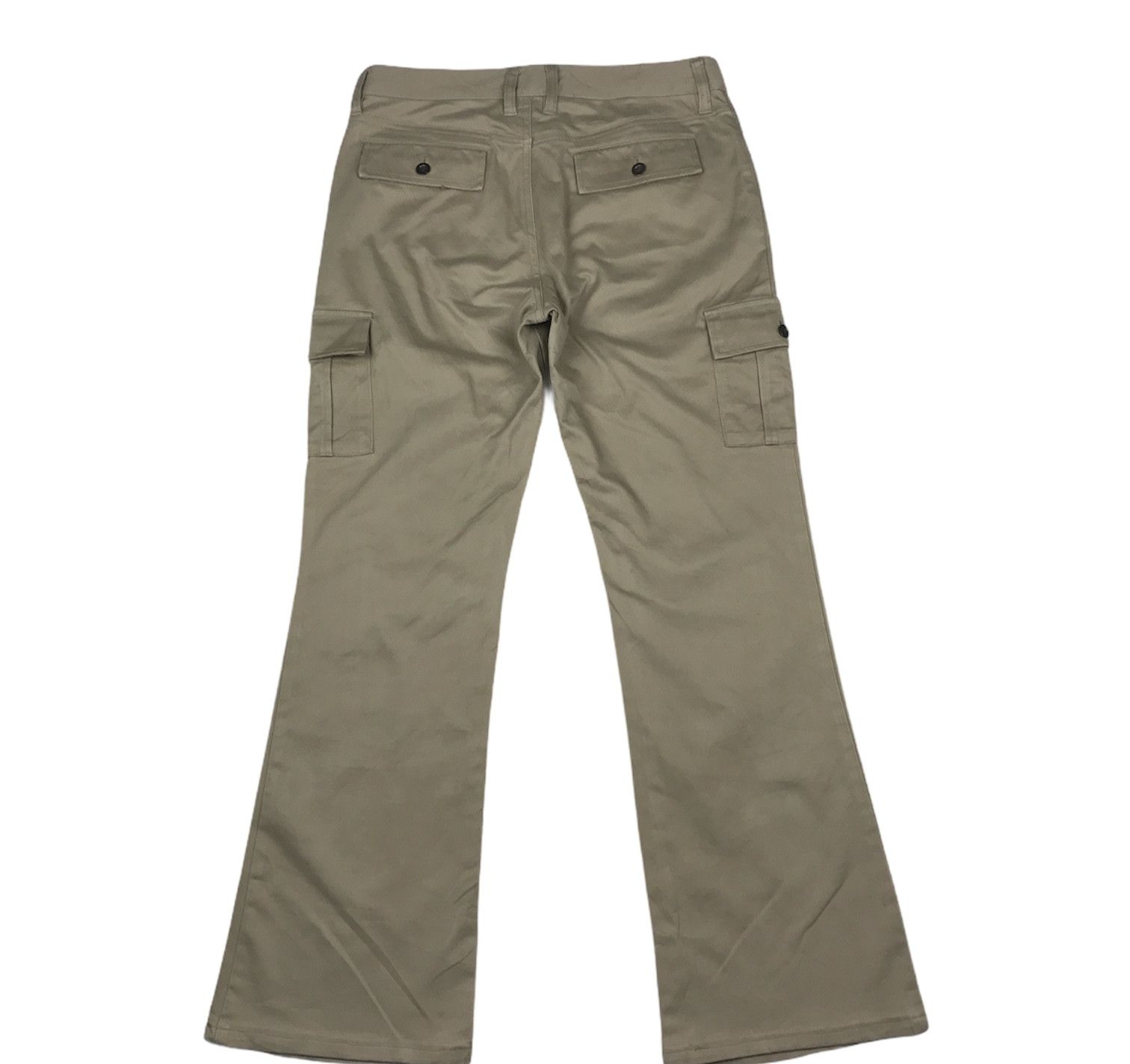 Japanese Brand × Uniqlo Vintage Uniqlo Boot Cut Cargo Pants Size US 31 - 4 Thumbnail