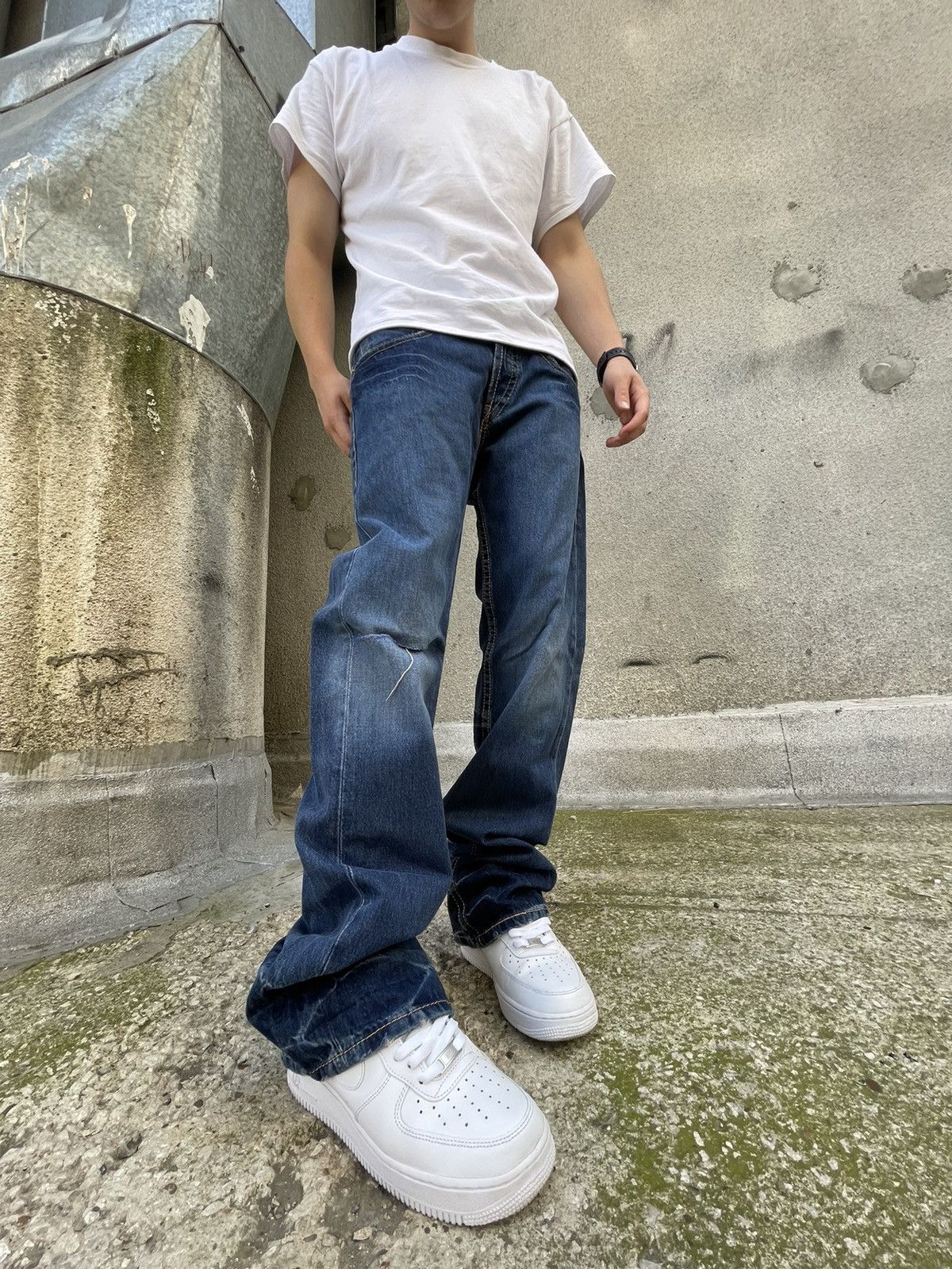 Levi's Vintage Clothing Vintage Levi’s Jeans Flared Denim Kurt Style Size US 34 / EU 50 - 1 Thumbnail