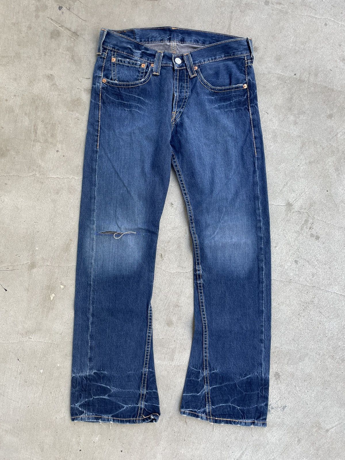 Levi's Vintage Clothing Vintage Levi’s Jeans Flared Denim Kurt Style Size US 34 / EU 50 - 7 Thumbnail