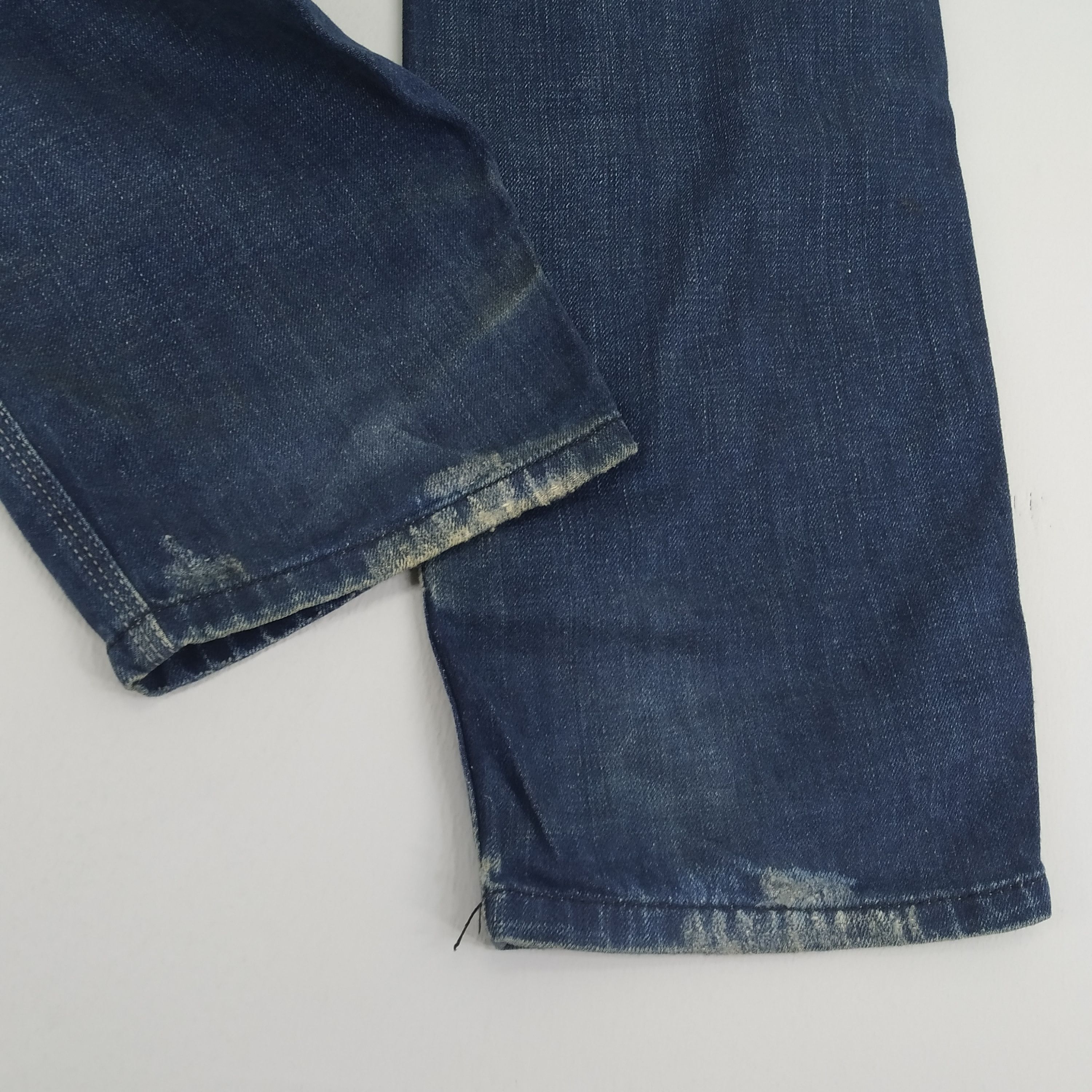 Diesel Distressed Diesel Denim Jeans Boro Sashiko Pattern Jeans Size US 34 / EU 50 - 8 Thumbnail