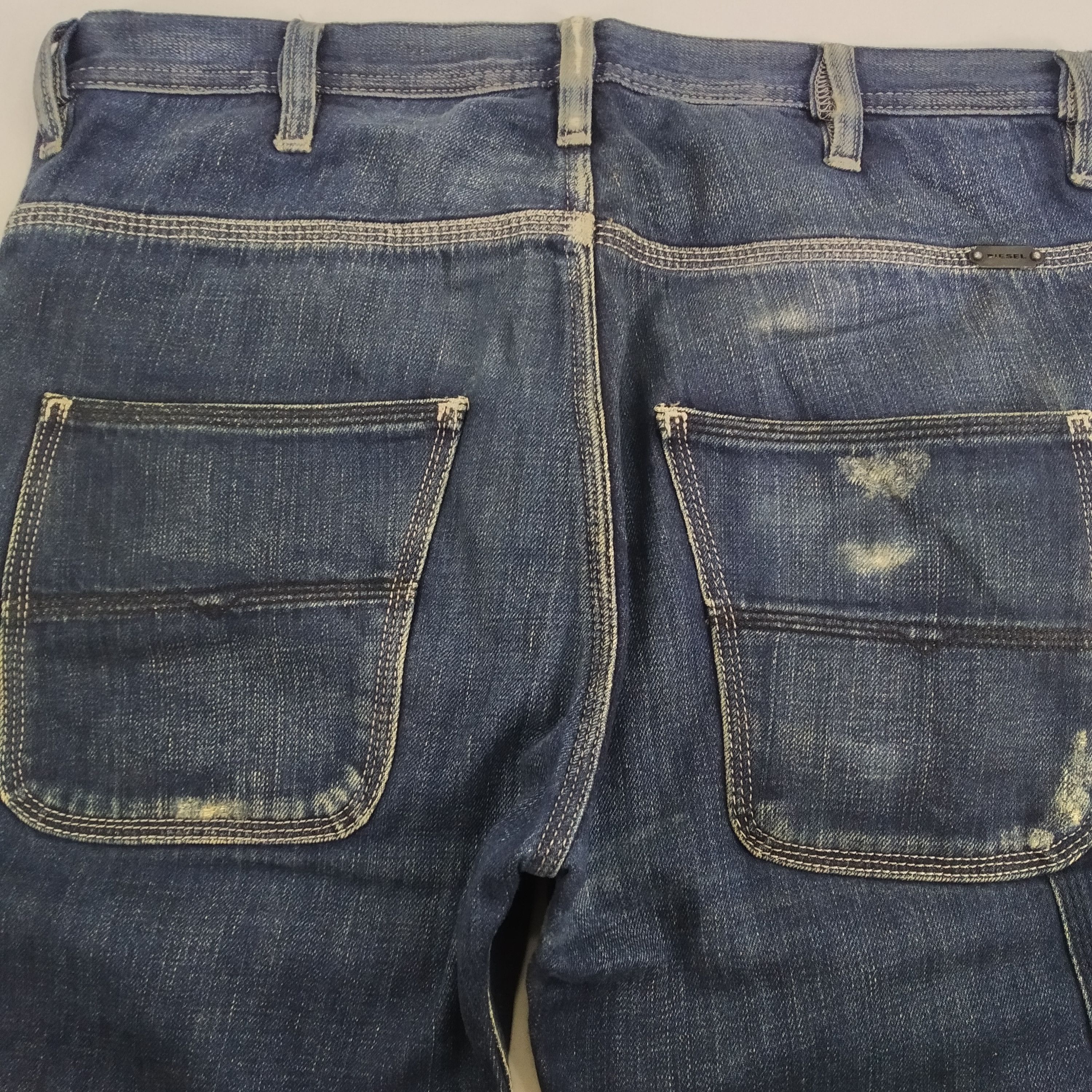 Diesel Distressed Diesel Denim Jeans Boro Sashiko Pattern Jeans Size US 34 / EU 50 - 11 Thumbnail