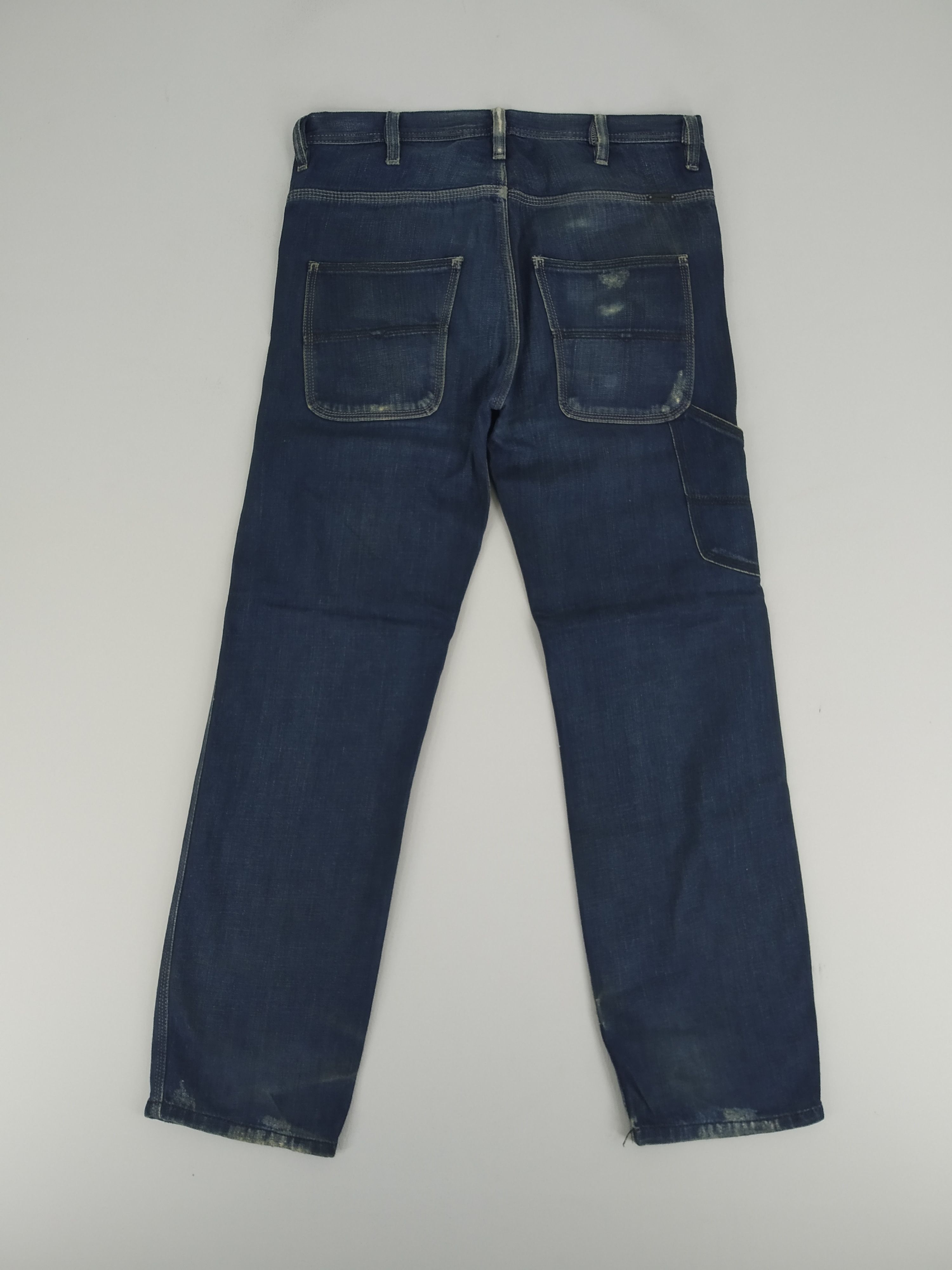 Diesel Distressed Diesel Denim Jeans Boro Sashiko Pattern Jeans Size US 34 / EU 50 - 2 Thumbnail