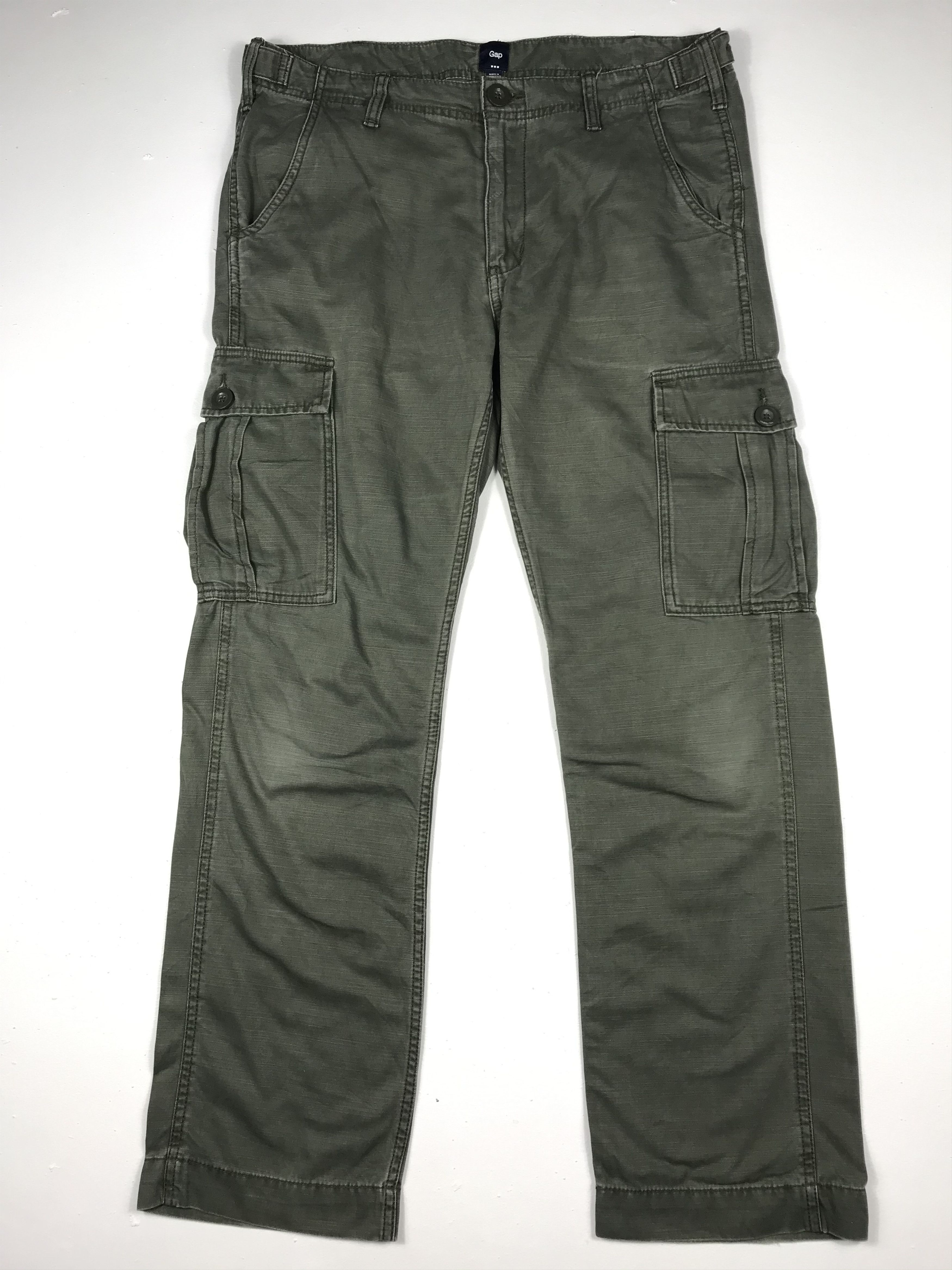 Gap × Japanese Brand × Vintage Vintage Military GAP Cargo Pants Size US 35 - 2 Thumbnail