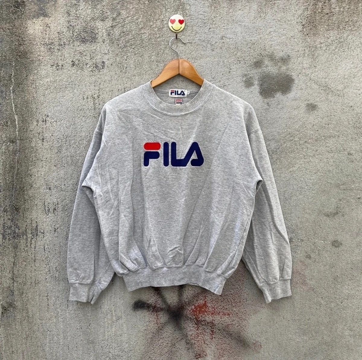 Fila Vintage 90s Fila Logo Sweatshirt Size US M / EU 48-50 / 2 - 1 Thumbnail