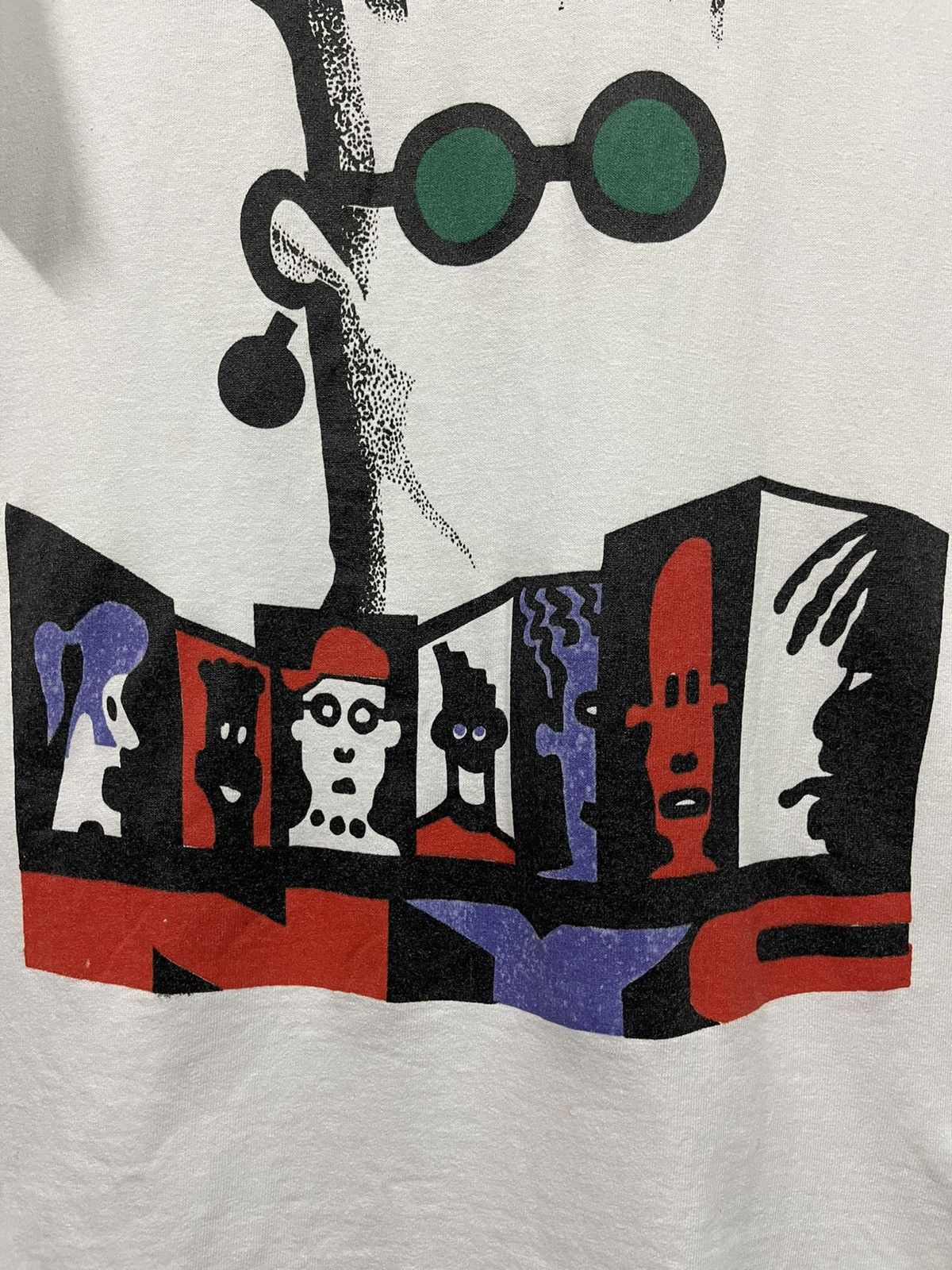 Cartoon Network × Vintage Vintage 90s Fido Dido Village Nyc Single Stitch Shirt Size US L / EU 52-54 / 3 - 3 Thumbnail