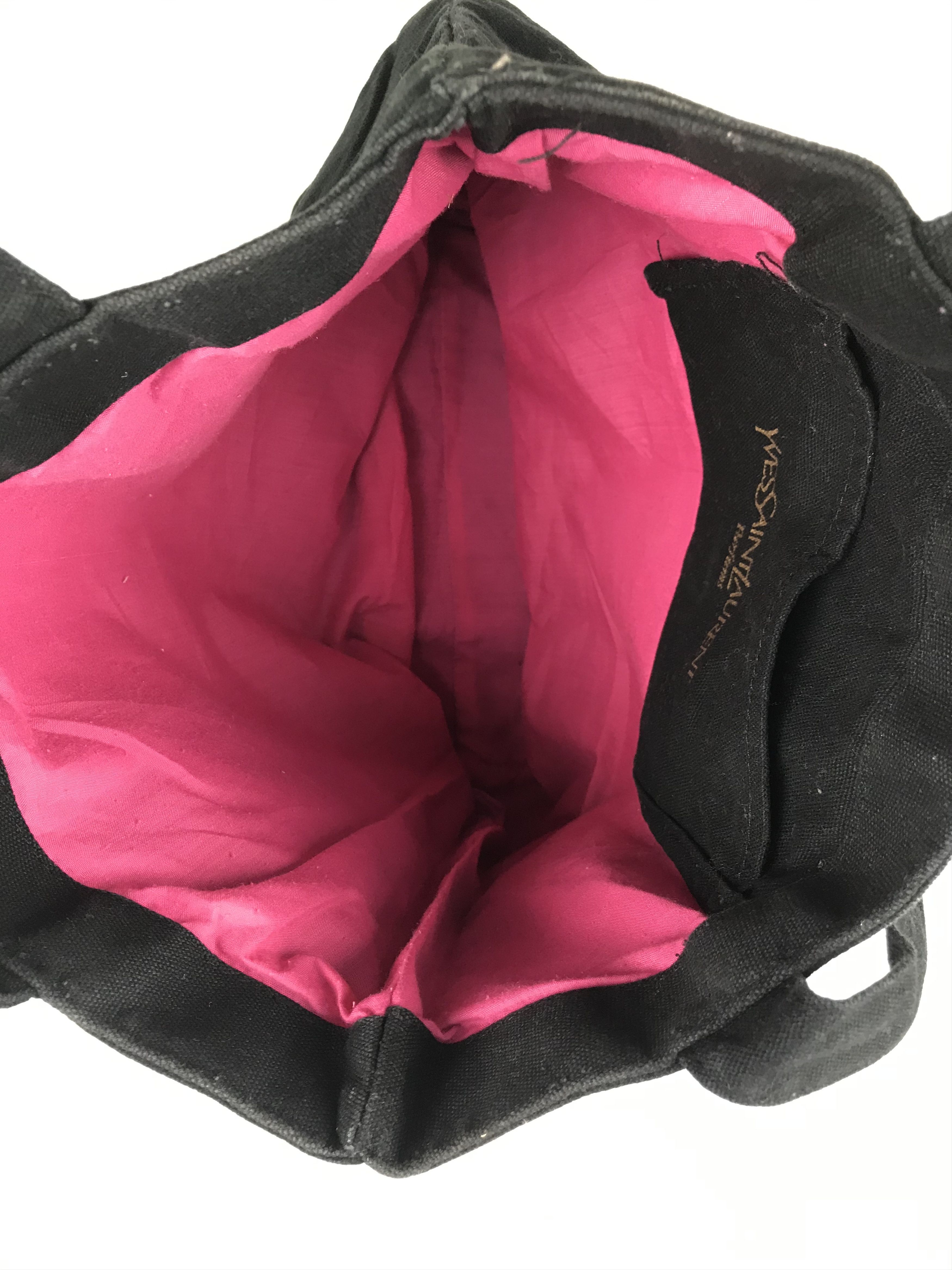 Yves Saint Laurent Ysl Totebag Embroidery Logo Size ONE SIZE - 5 Thumbnail