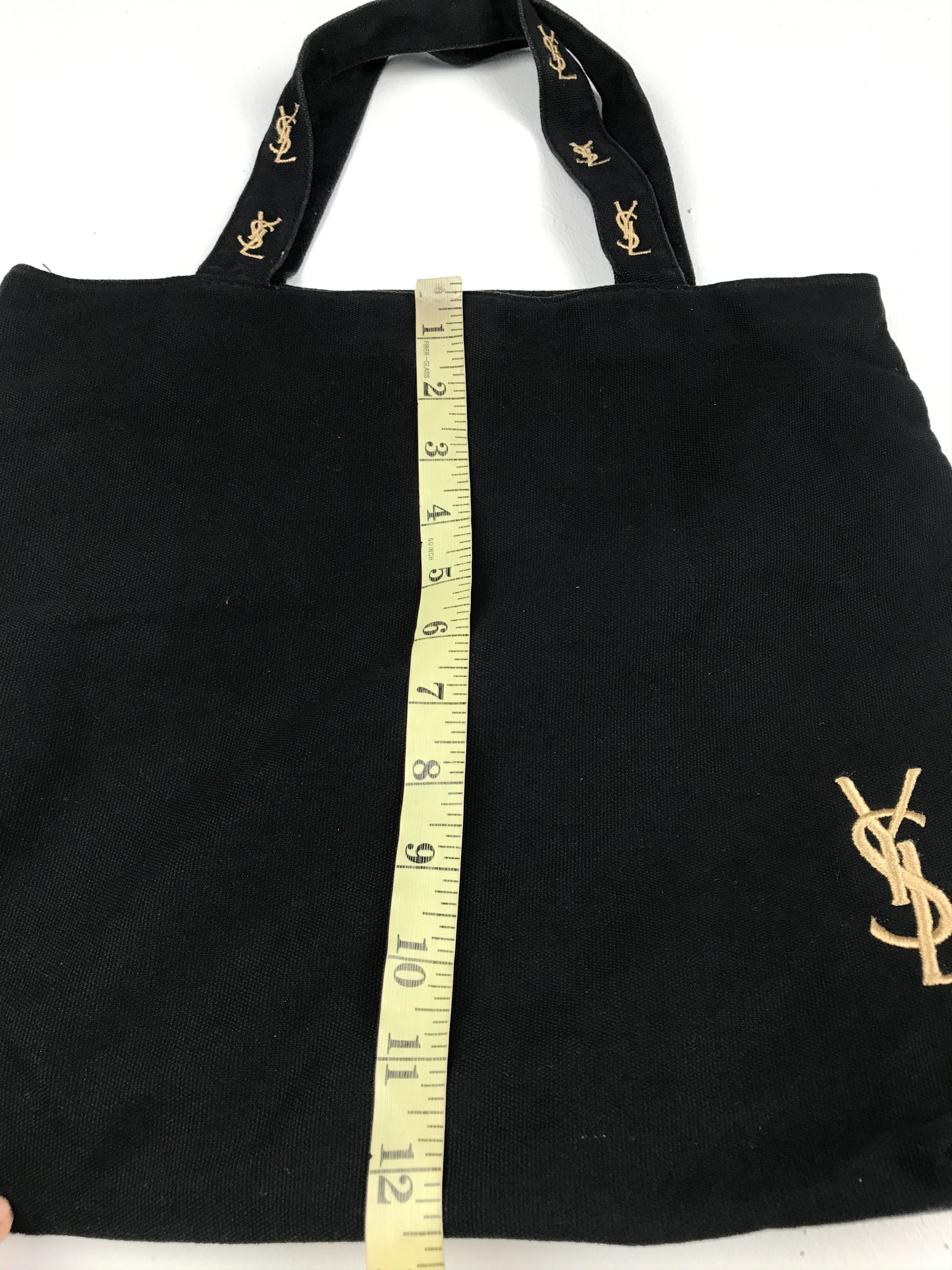 Yves Saint Laurent Ysl Totebag Embroidery Logo Size ONE SIZE - 6 Thumbnail