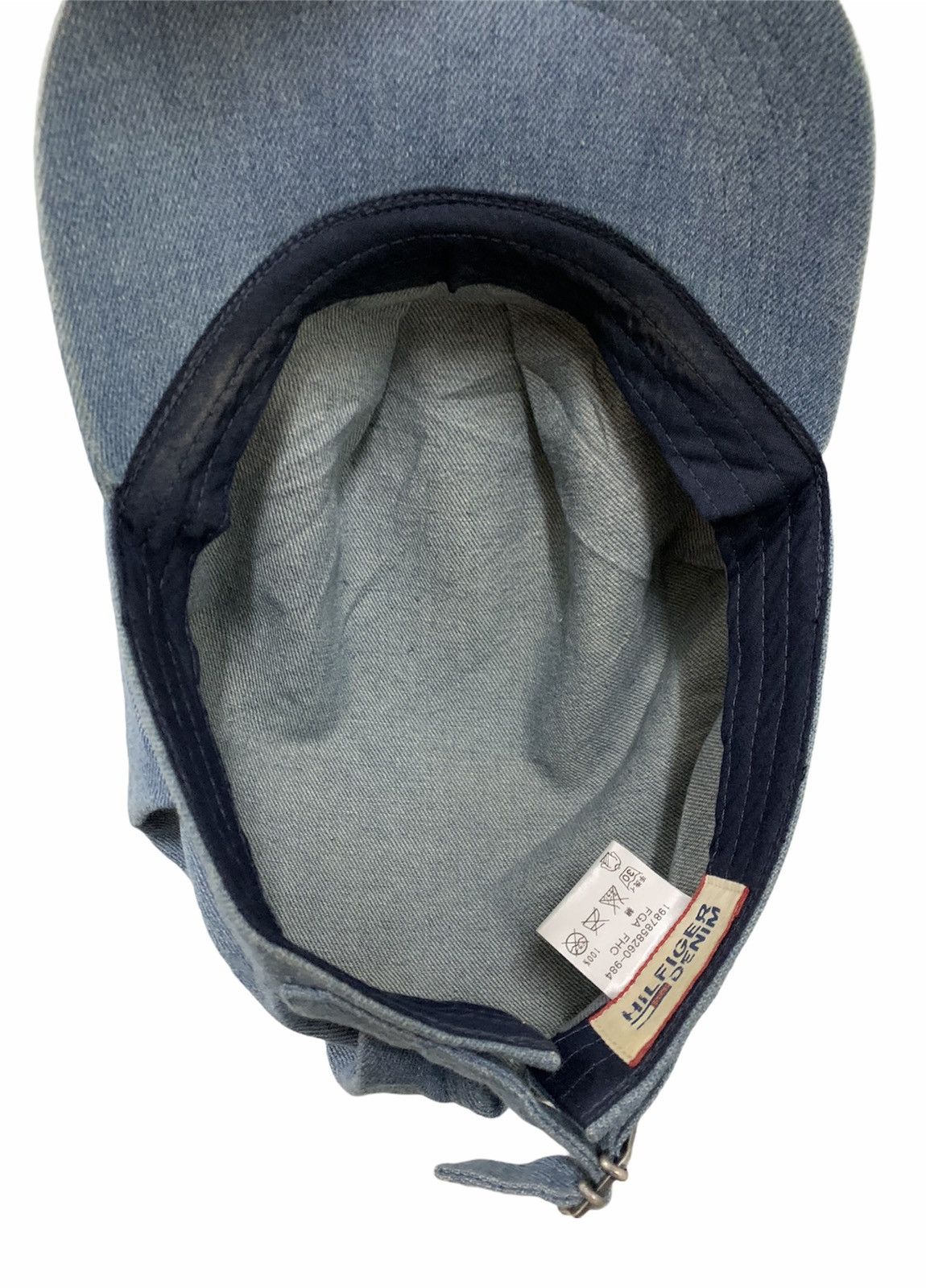 Tommy Hilfiger Rare Hilfiger Denim Workwear Style Hat Adjustable Size ONE SIZE - 4 Thumbnail
